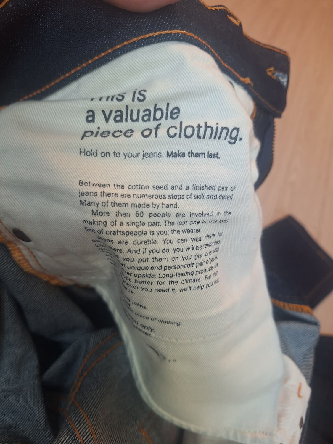 누디진 청바지 32/30 상품이미지7