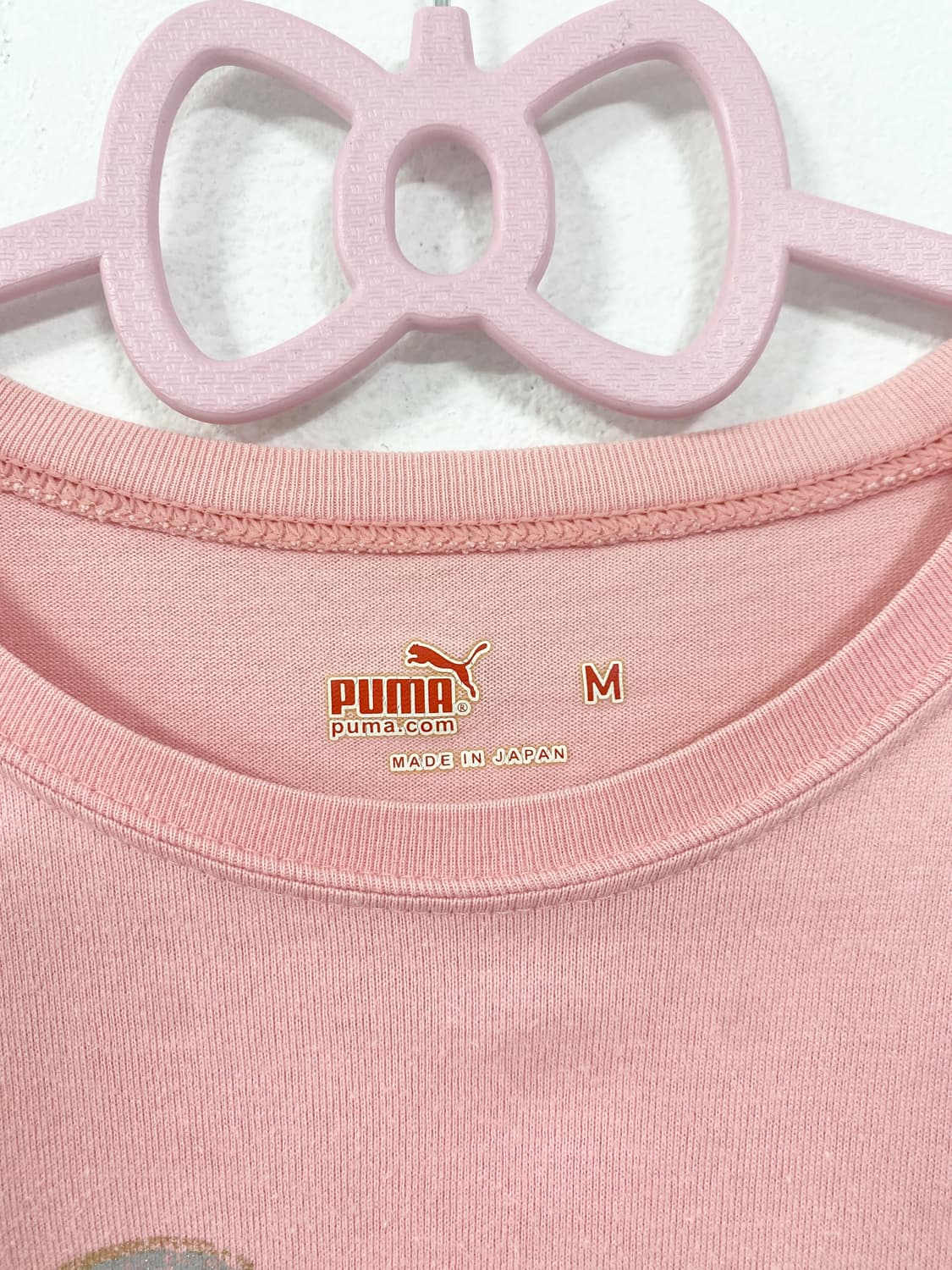 PUMA GLITTER LOGO PINK T-SHIRT 상품이미지5