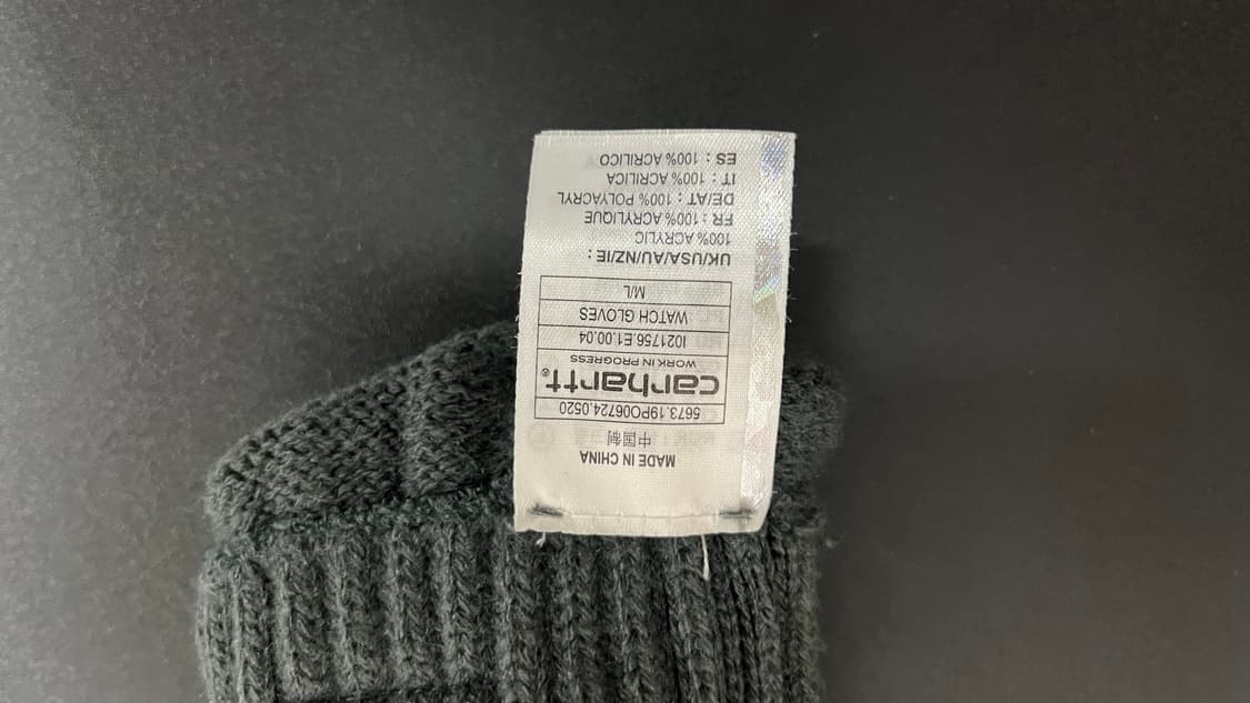 칼하트 wip 장갑 상품이미지3