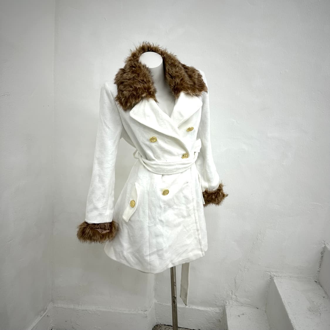 Dig deep gyaru fur coat jacket  상품이미지1