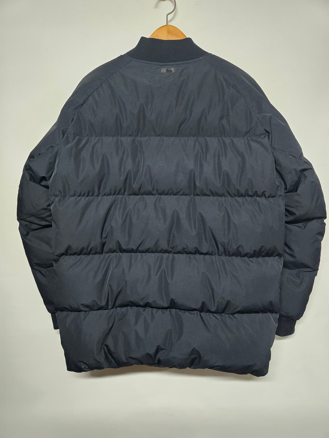 MLB 뉴욕 양키스 덕다운패딩 M (95) 블랙 모자X 상품이미지2