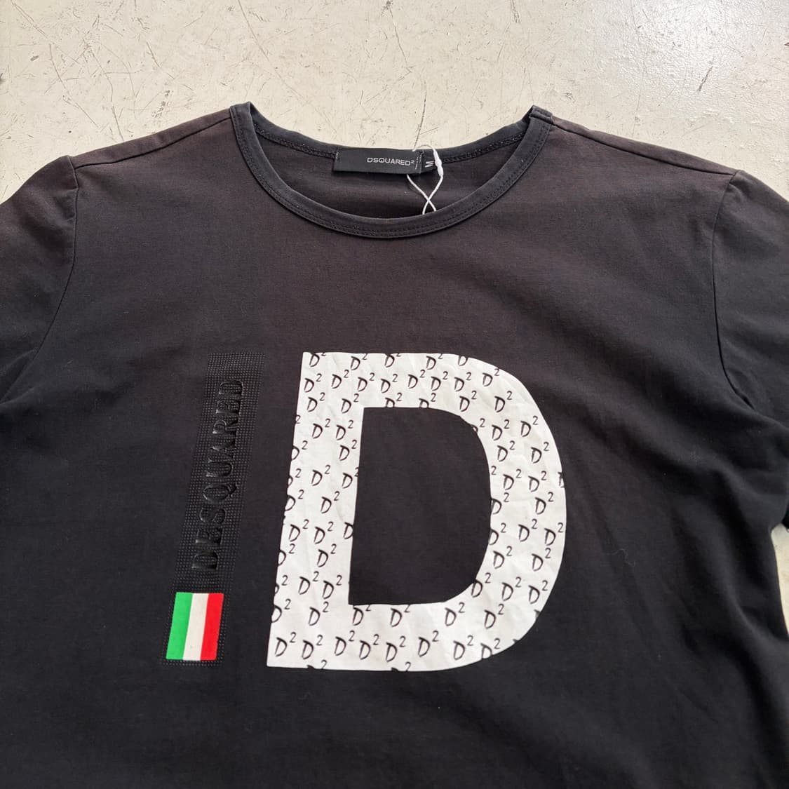 DSQUARED2 디스퀘어드2 빈티지 반팔티 M 상품이미지5