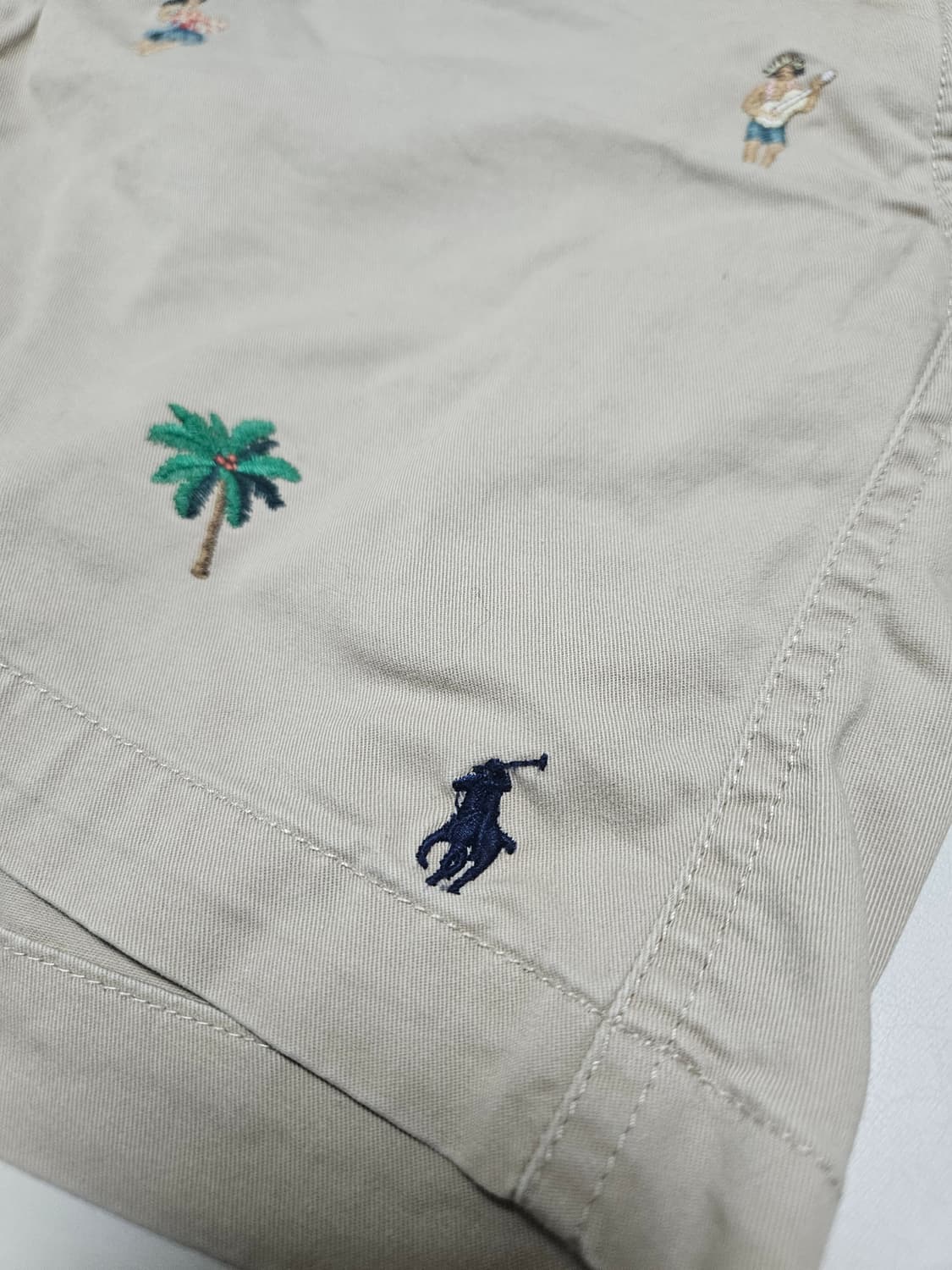 폴로 랄프로렌 자수 하와이안 쇼츠 프랩스터 S (스트레치 클래식핏) 상품이미지3