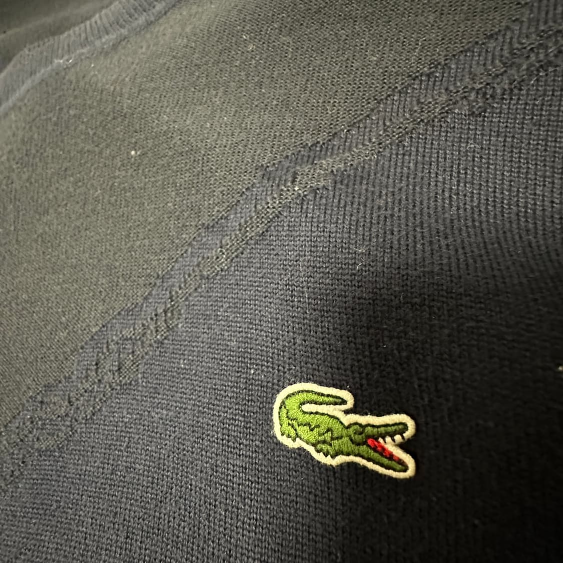LACOSTE vintage cotton knit 상품이미지3
