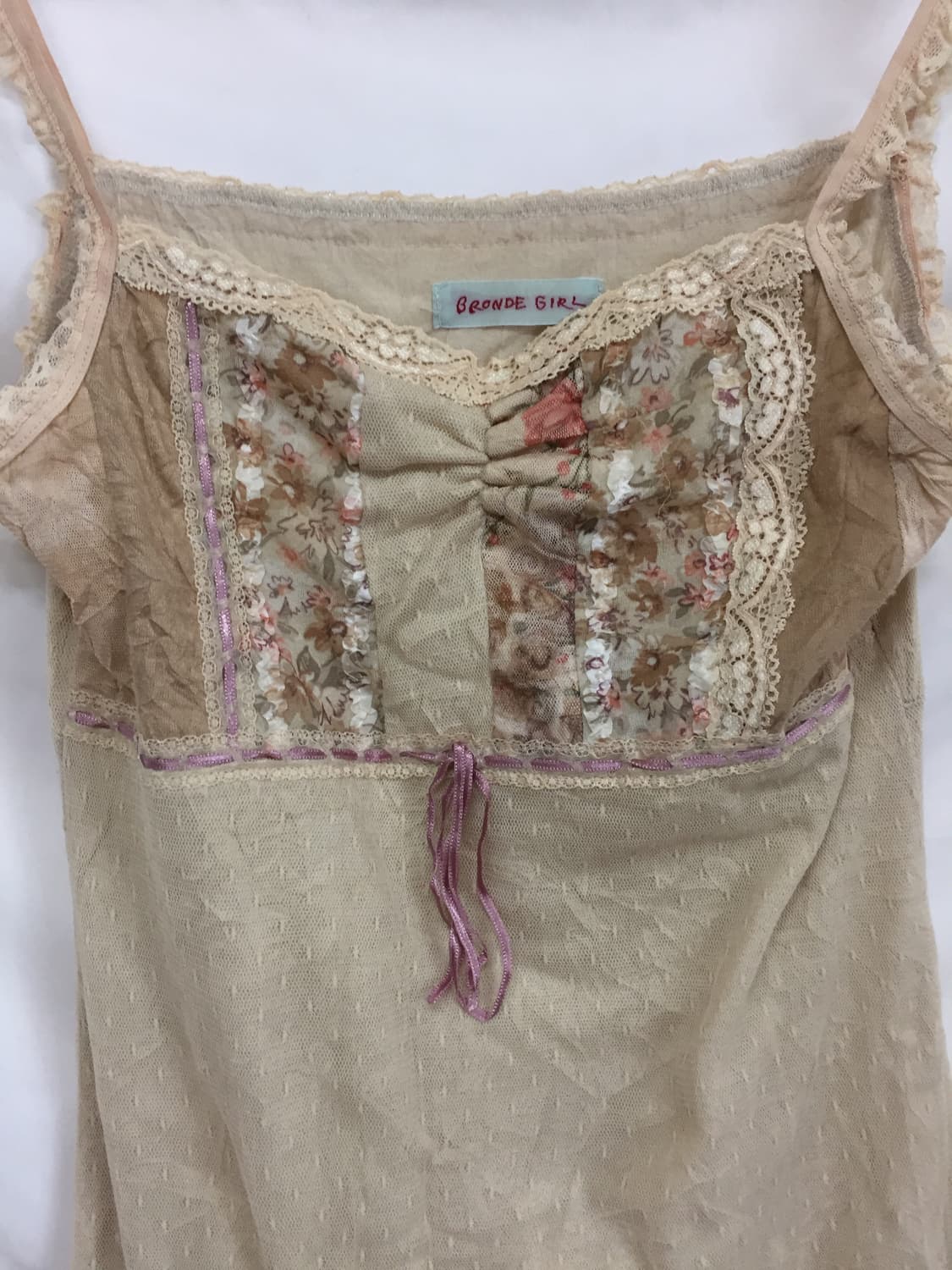 레이스 플라워 레이어드 나시 상품이미지7