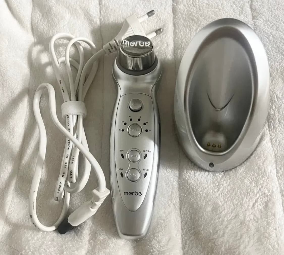 메르비 갈바닉 초음파 이온부스터 바디 얼굴 관리 마사지기 페이스 상품이미지1