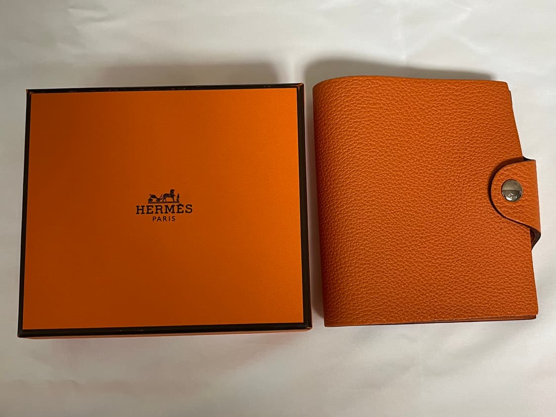 에르메스 다이어리 커버 율리스 아젠다 PM 오렌지색 수첩 상품이미지2