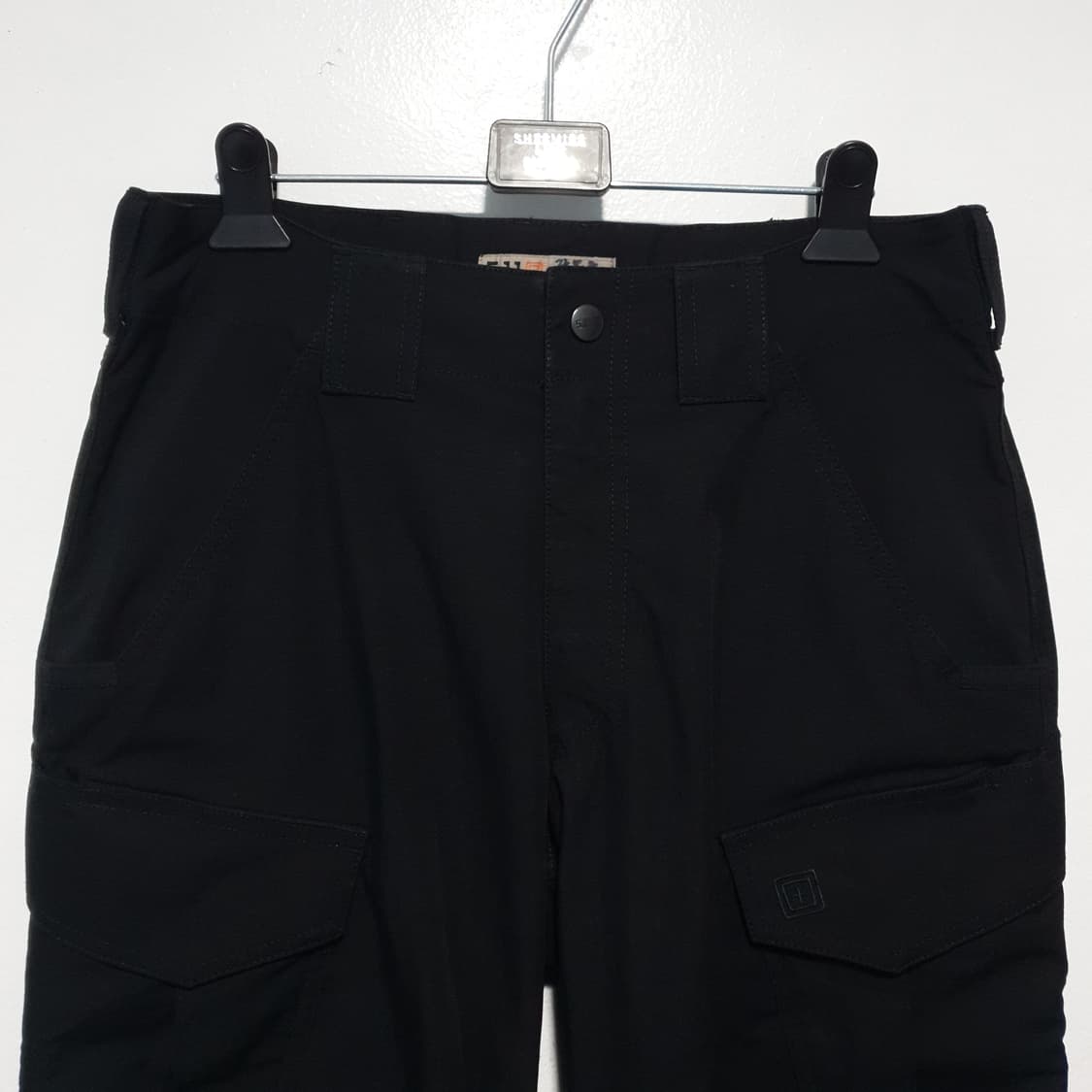 32인치) 5.11 택티컬 테크니컬 유틸리티 립스탑 카고 팬츠 블랙 상품이미지3