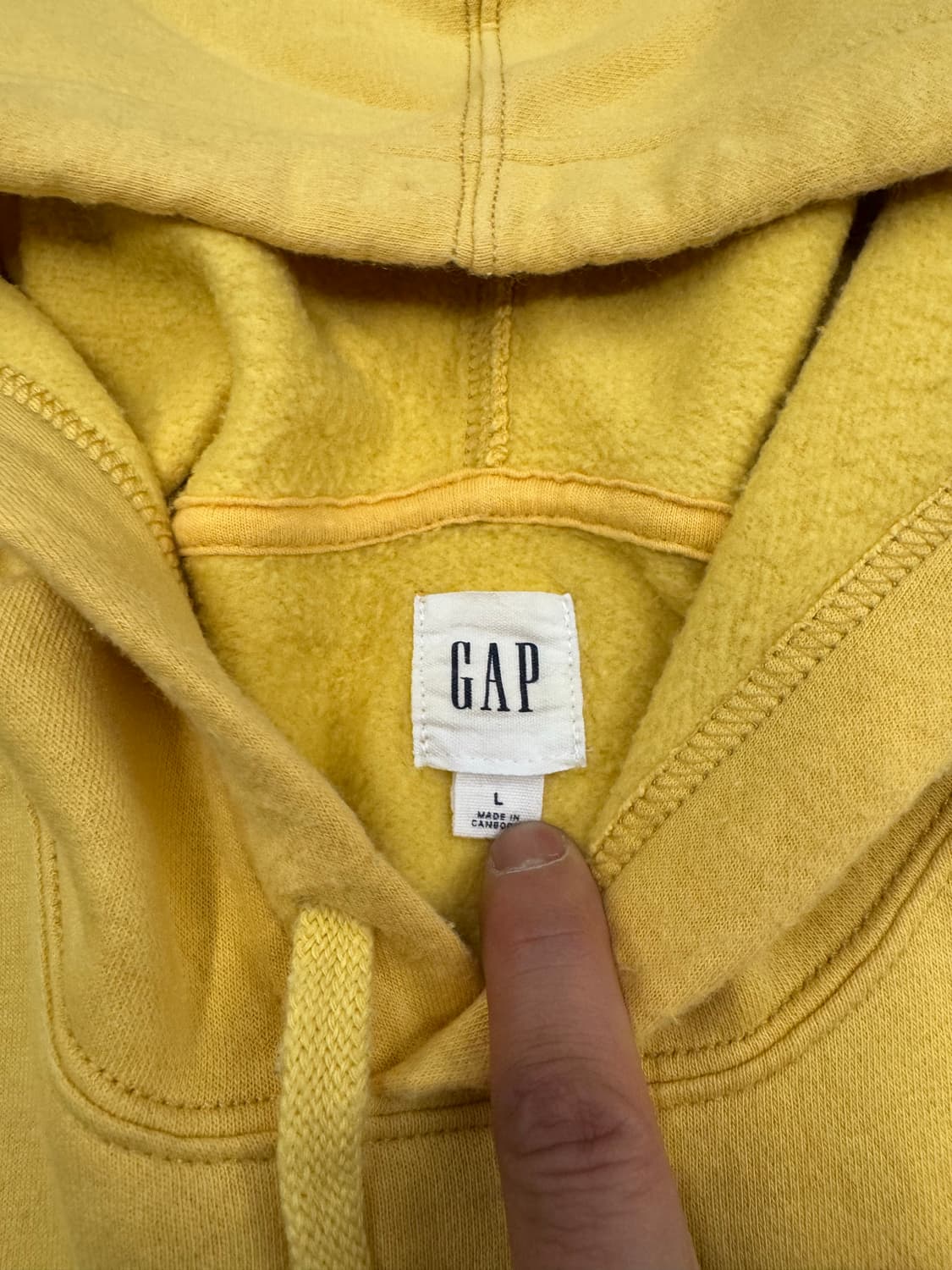 L)Gap 빈티지 프린팅 후드티 상품이미지3