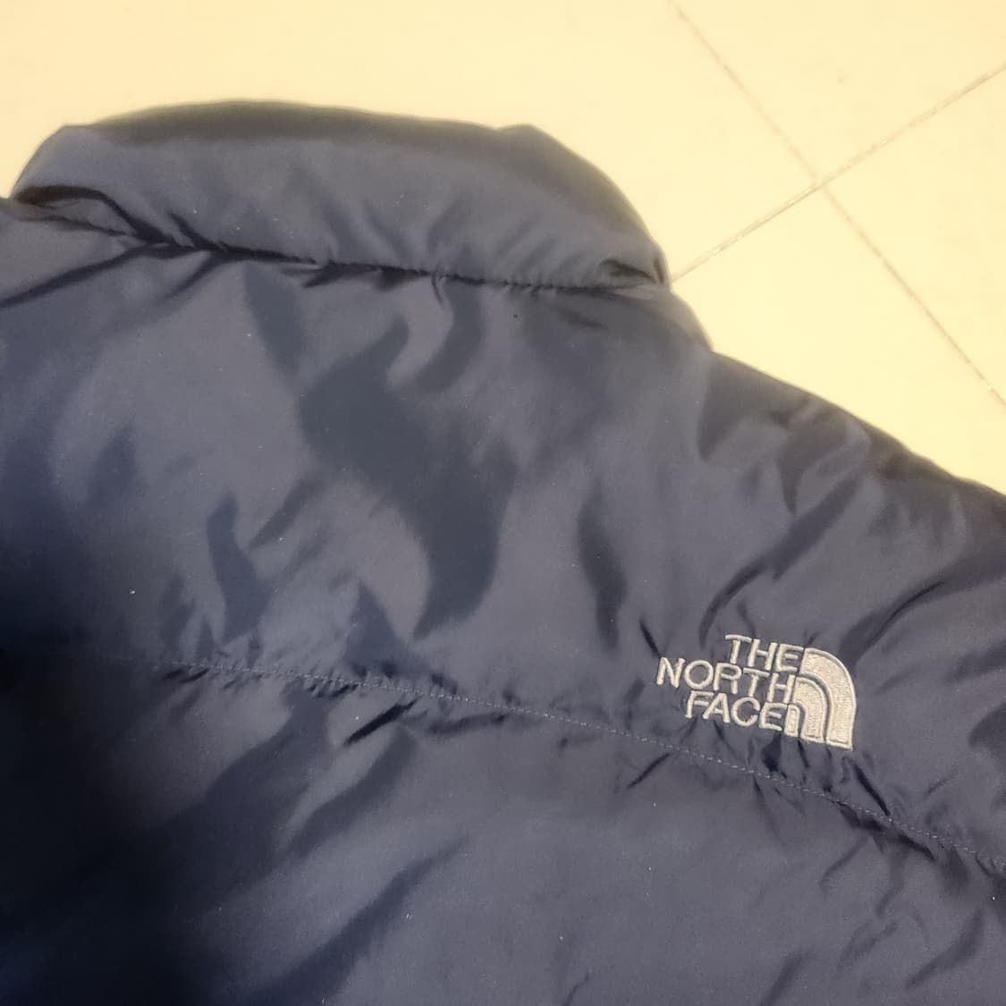 노스페이스 구스다운 네이비 패딩 상품이미지6