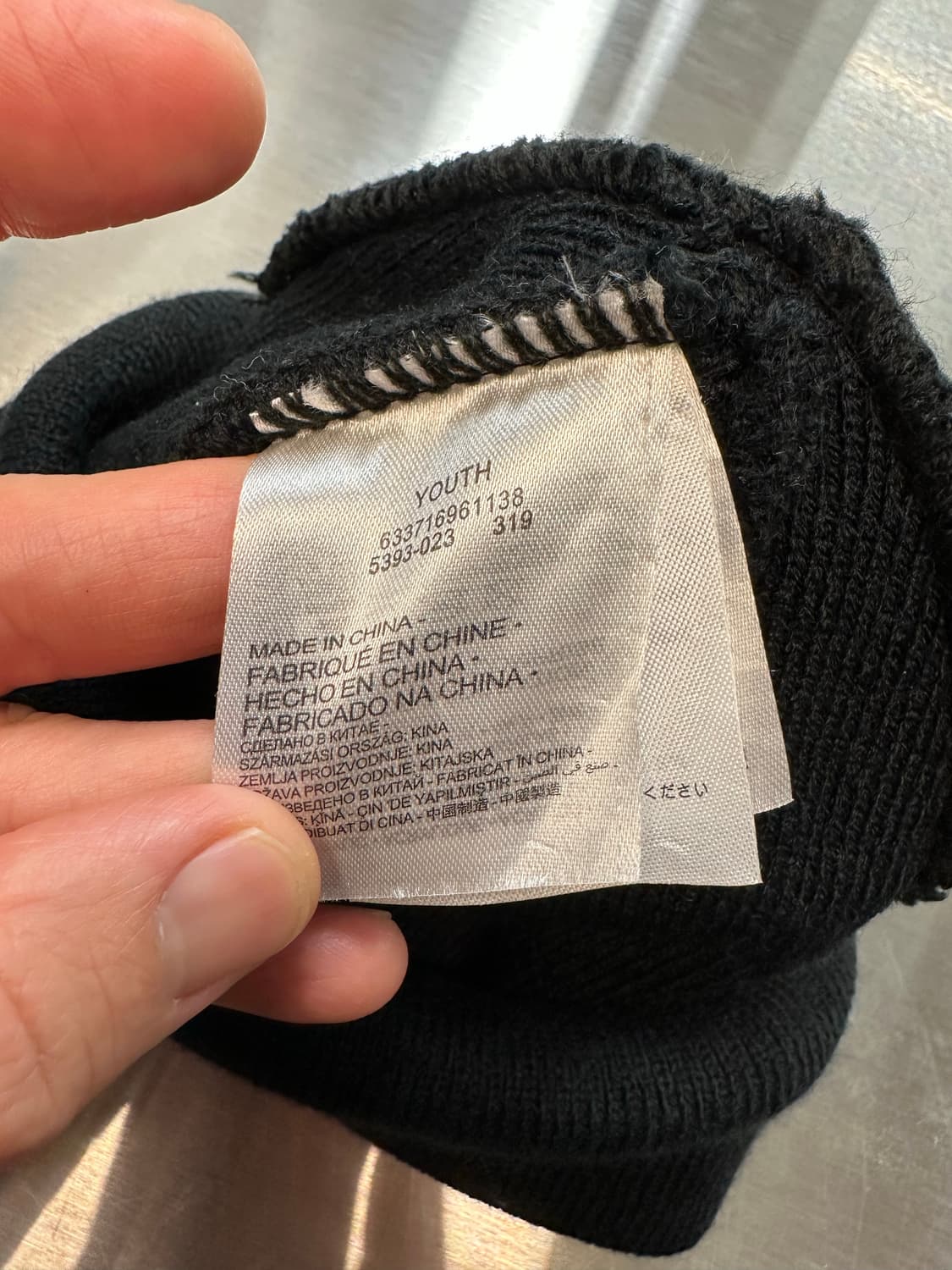 컨버스 올스타 블랙 비니  상품이미지2