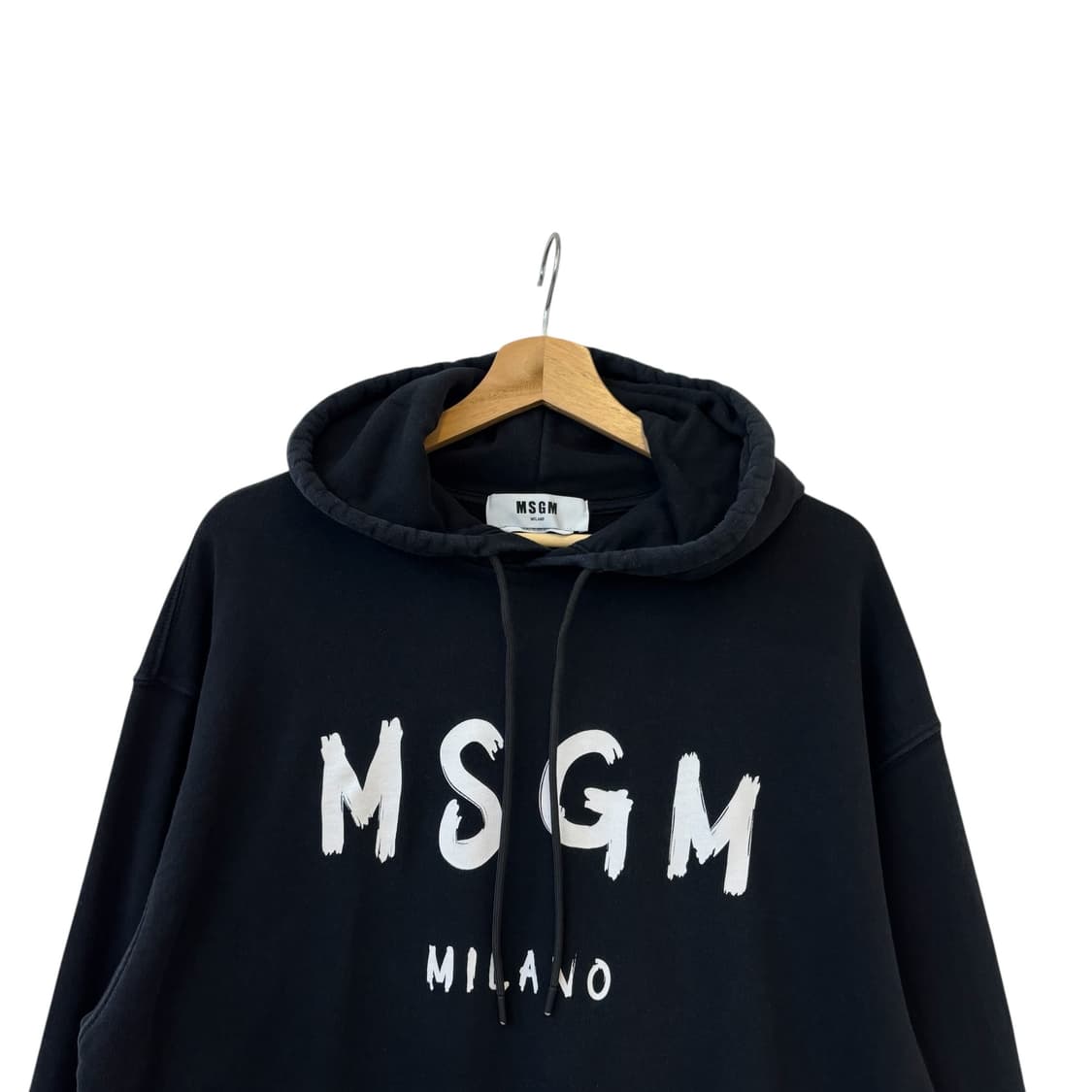 MSGM 로고 후드티 상품이미지2