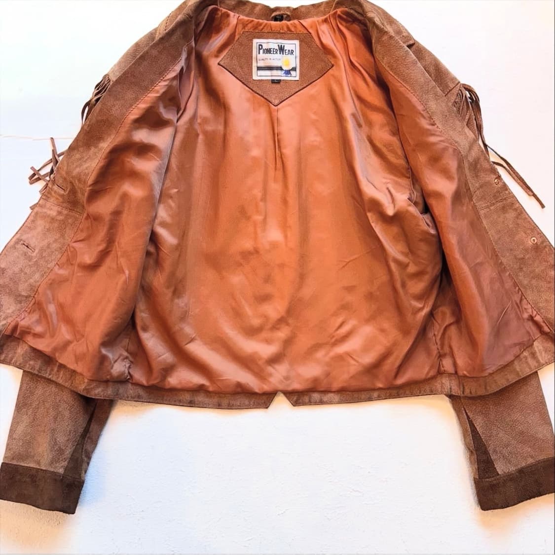 90's 파이오니어 웨어 웨스턴 프린지 자켓 상품이미지4