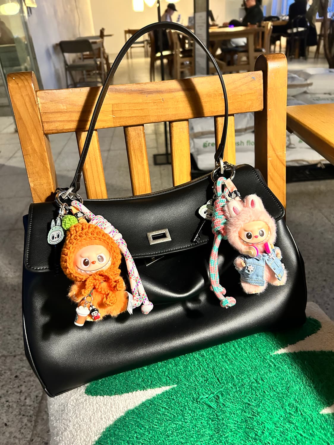 🙊미니라부부 내 마음속 비밀번호”Z”커스텀키링 상품이미지7