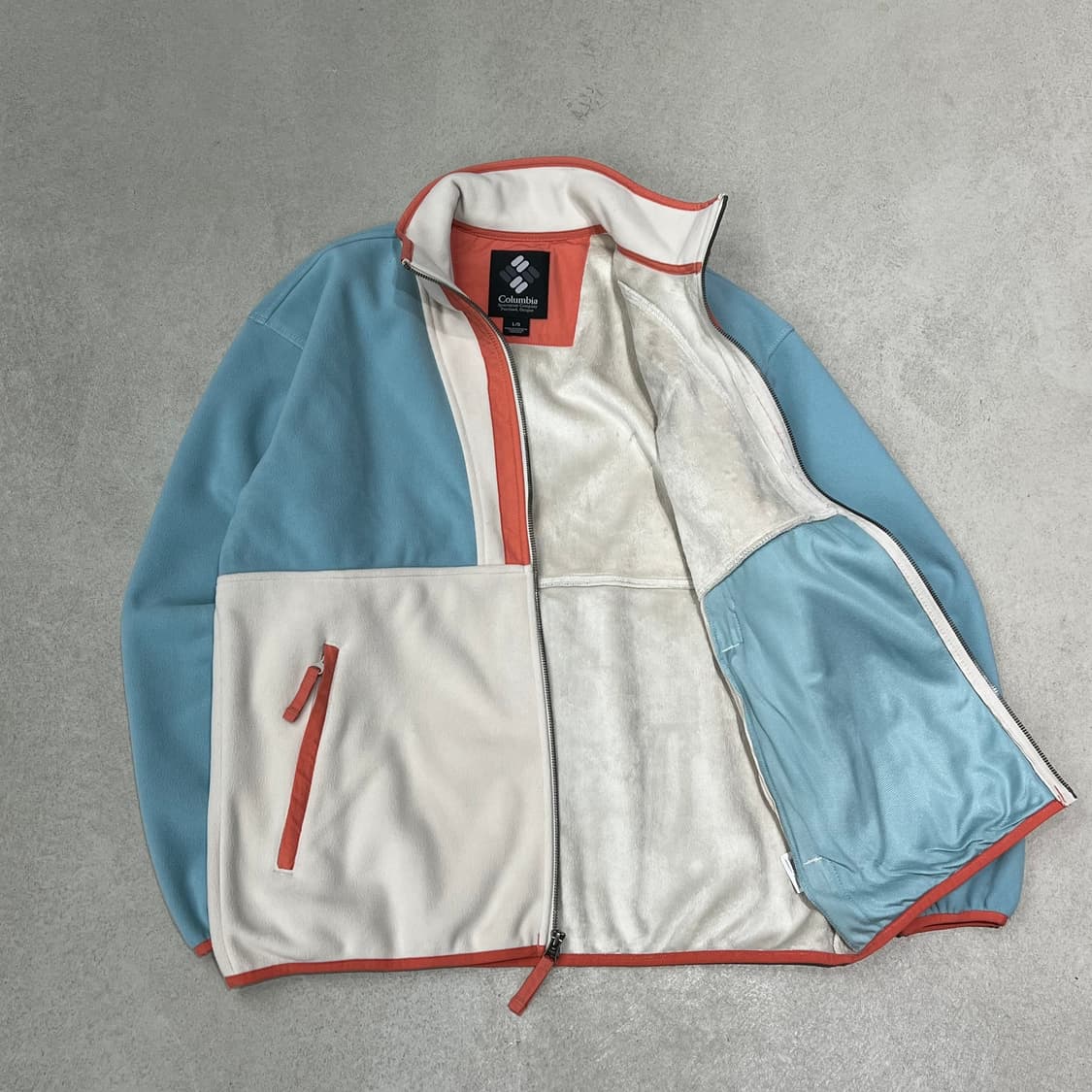 컬럼비아 배색 플리스집업 s09888 상품이미지3