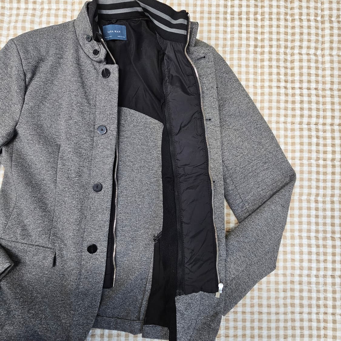 자라 춘추용 블레이저 자켓 남자100 상품이미지6