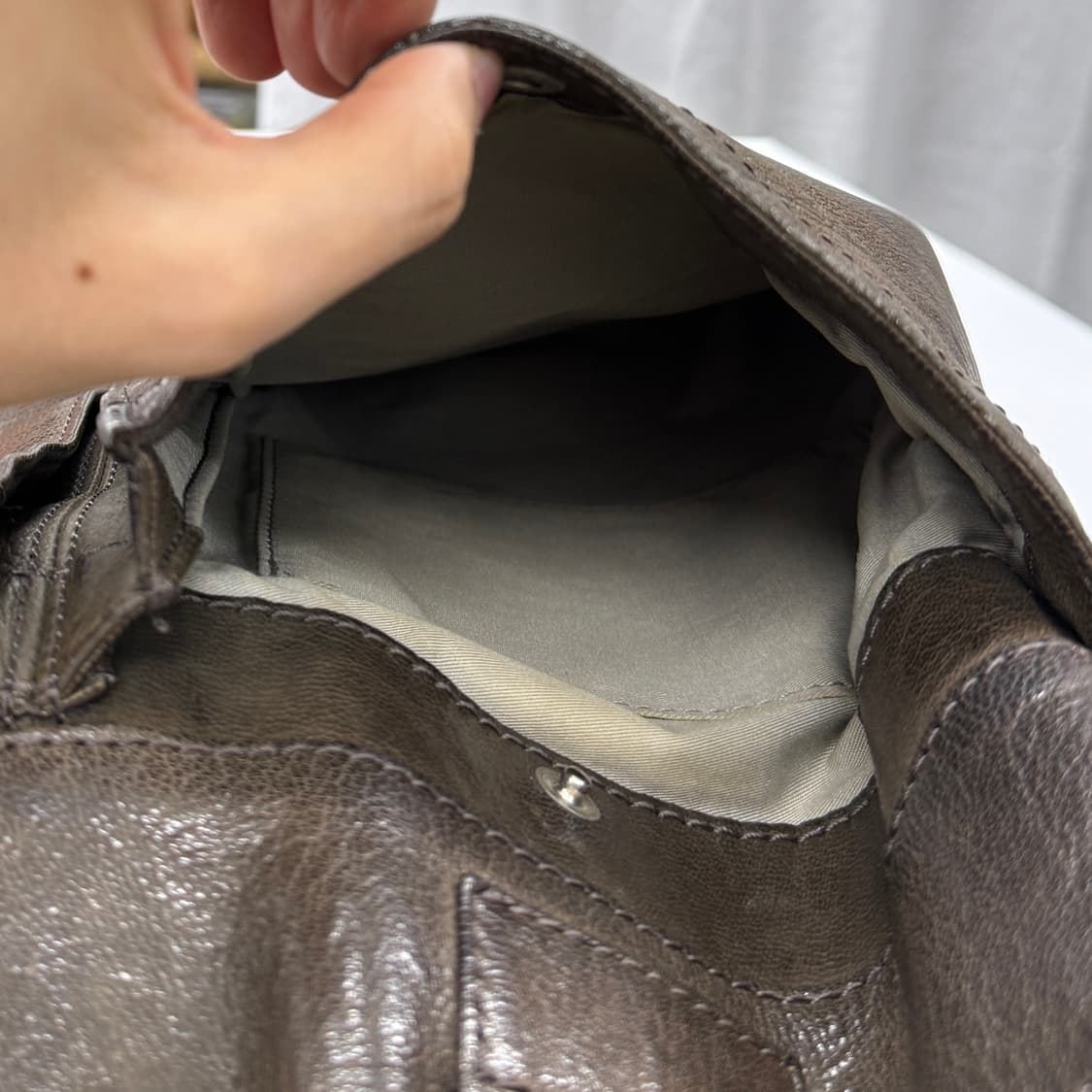 Margaret Howell leather helmet bag 상품이미지7