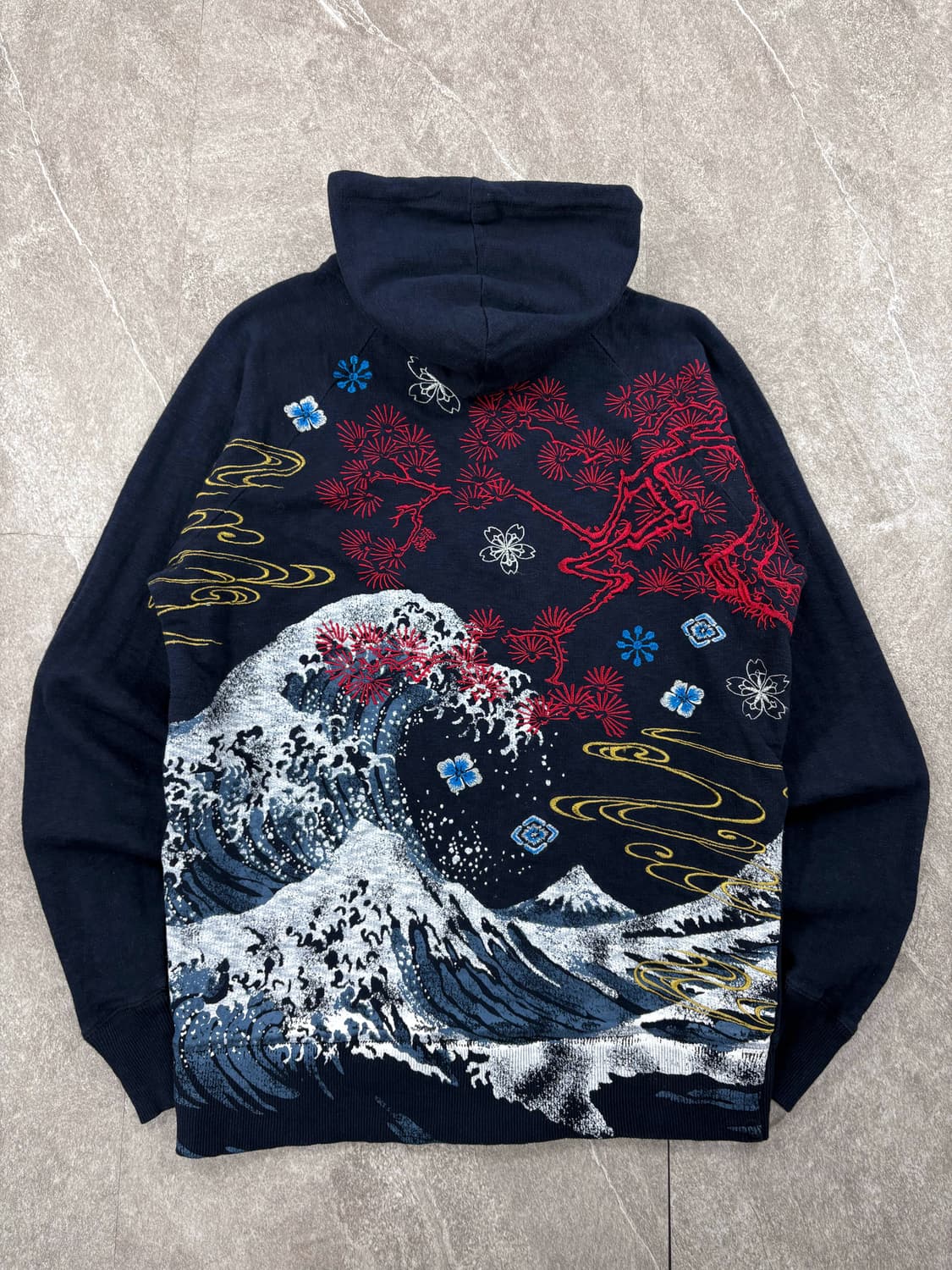 Japanese Vintage Oriental Hooded zip-up  상품이미지6