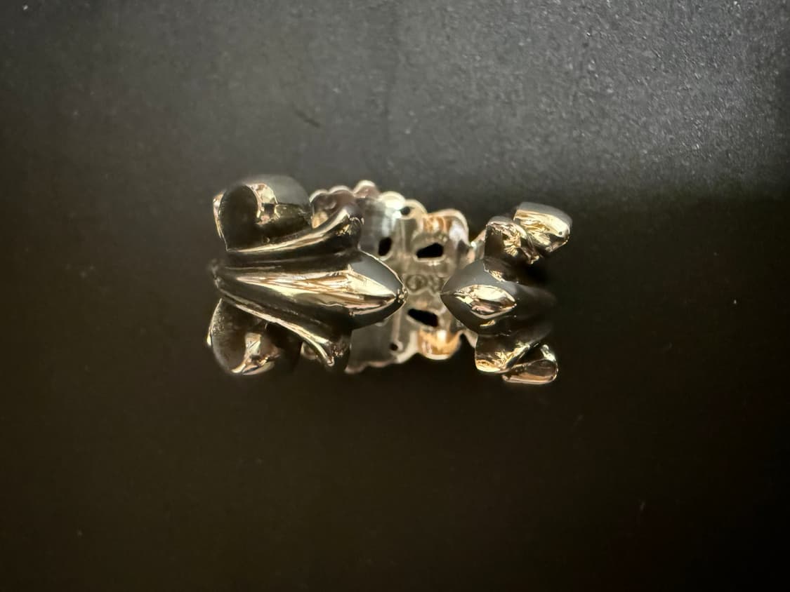 US9 크롬하츠 더블플로랄링 새상품 상품이미지7