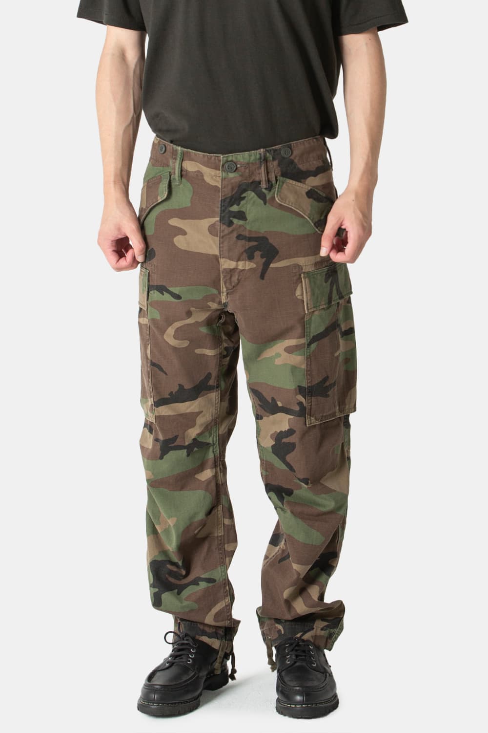 더블알엘 카모 립스탑 카고팬츠 34 상품이미지2