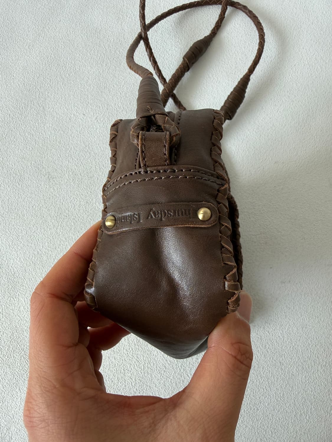 써스데이아일랜드(Thursday Island) 레더 크로스백 상품이미지5