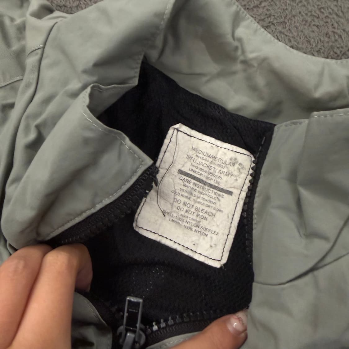 [ M ] Military U.S Army IPFU 미육군 바람막이 자켓 상품이미지5