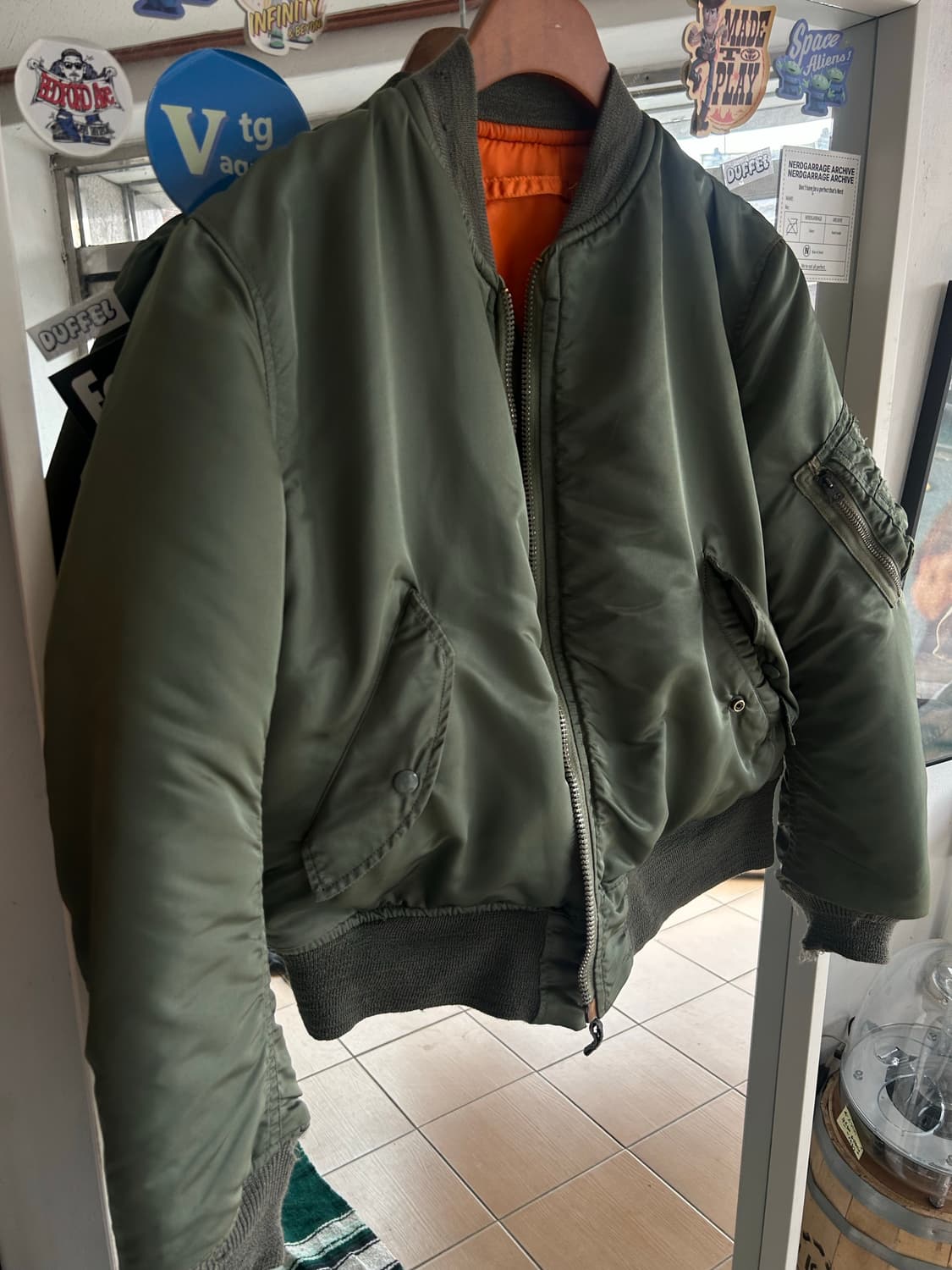 70‘s USAF alpha Ma-1 상품이미지1