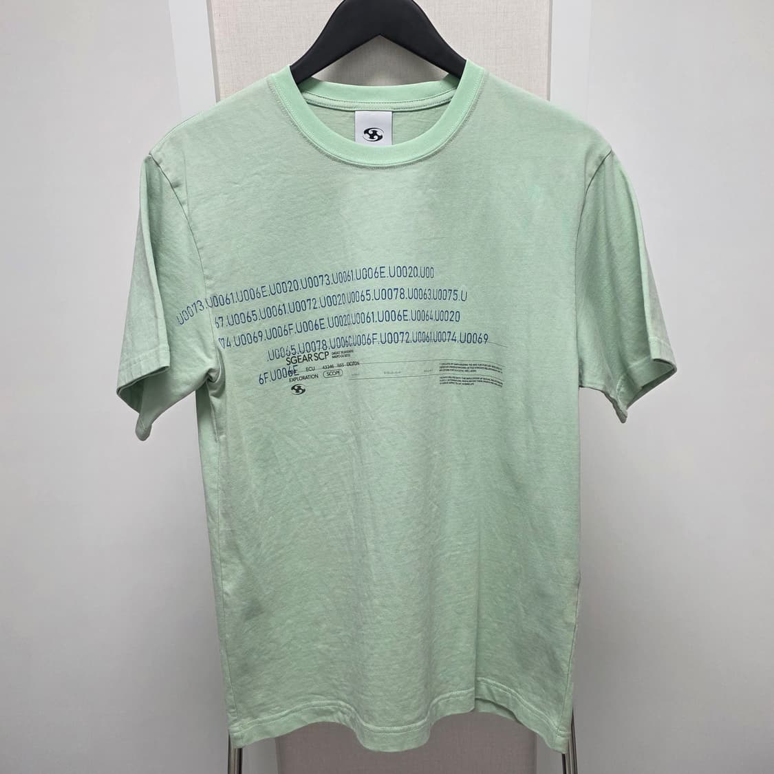 산산기어 인스틸 티셔츠 라이트 그린 상품이미지5