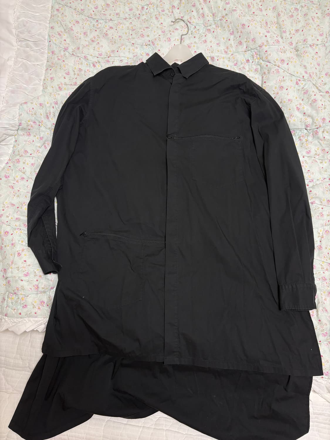 요지 야마모토 Y3 클래식 롱 셔츠 L 상품이미지2