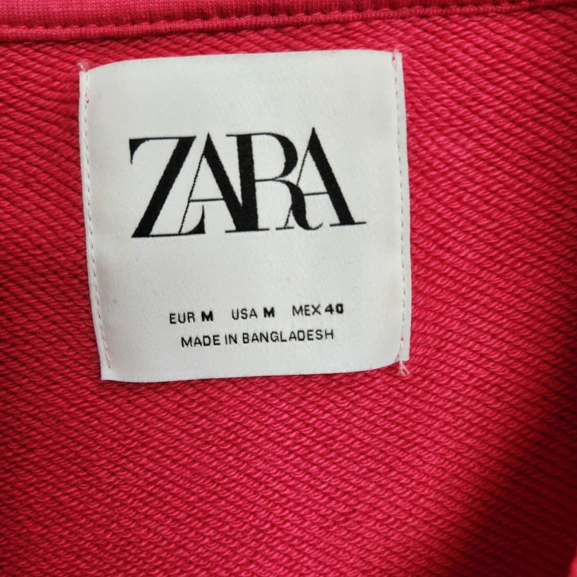 자라 맨투맨 상품이미지2