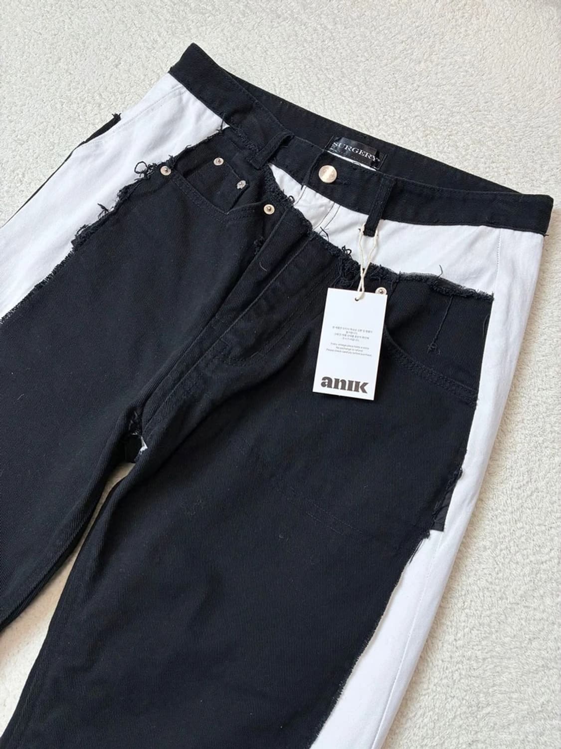 써저리 Surgery 30 해체주의 데님 팬츠 PN5973 상품이미지2