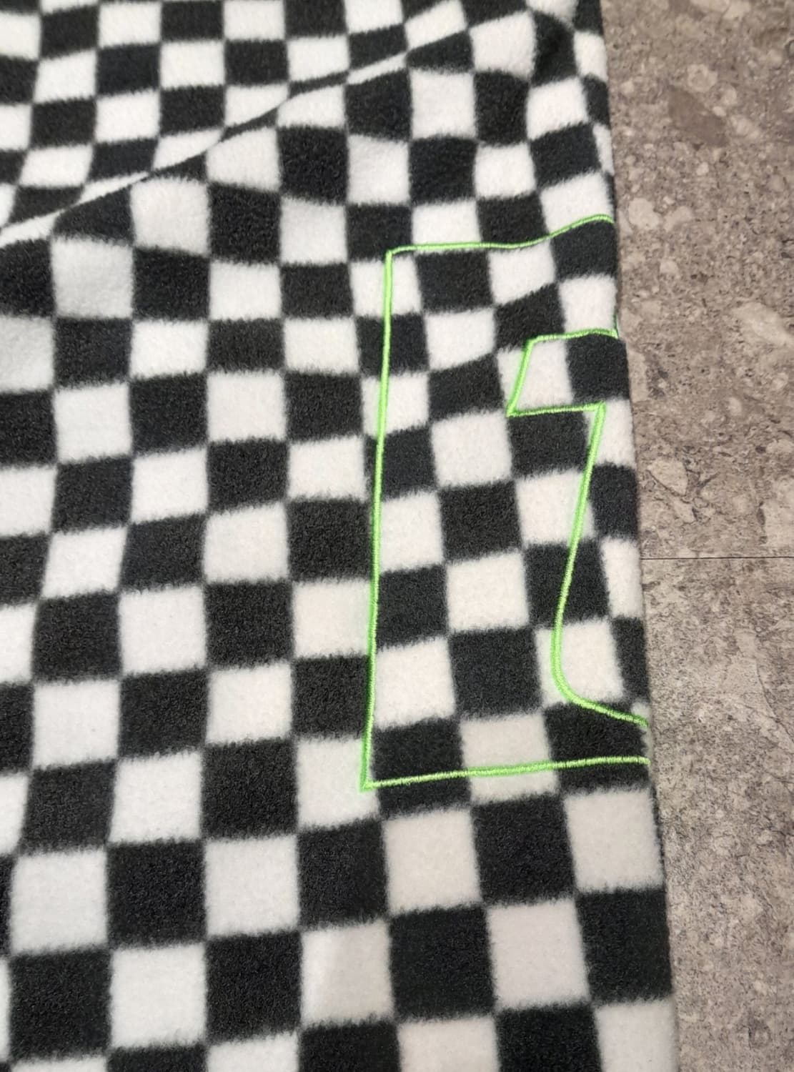 💥디스이즈네버댓 후리스 체커조거 팬츠 (L) 상품이미지5