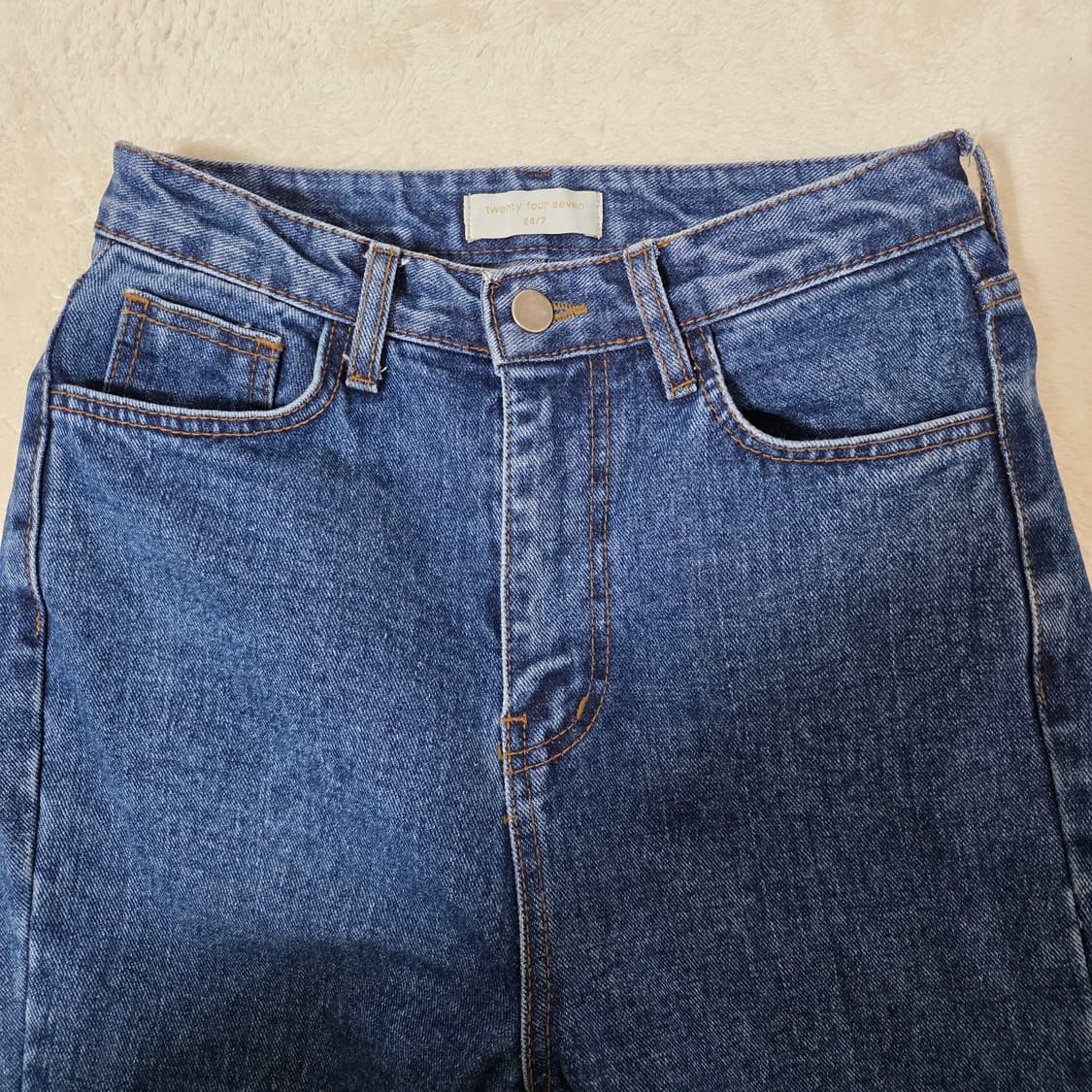 (M)여성 투앤티포세븐 부츠컷 데님 팬츠  상품이미지2