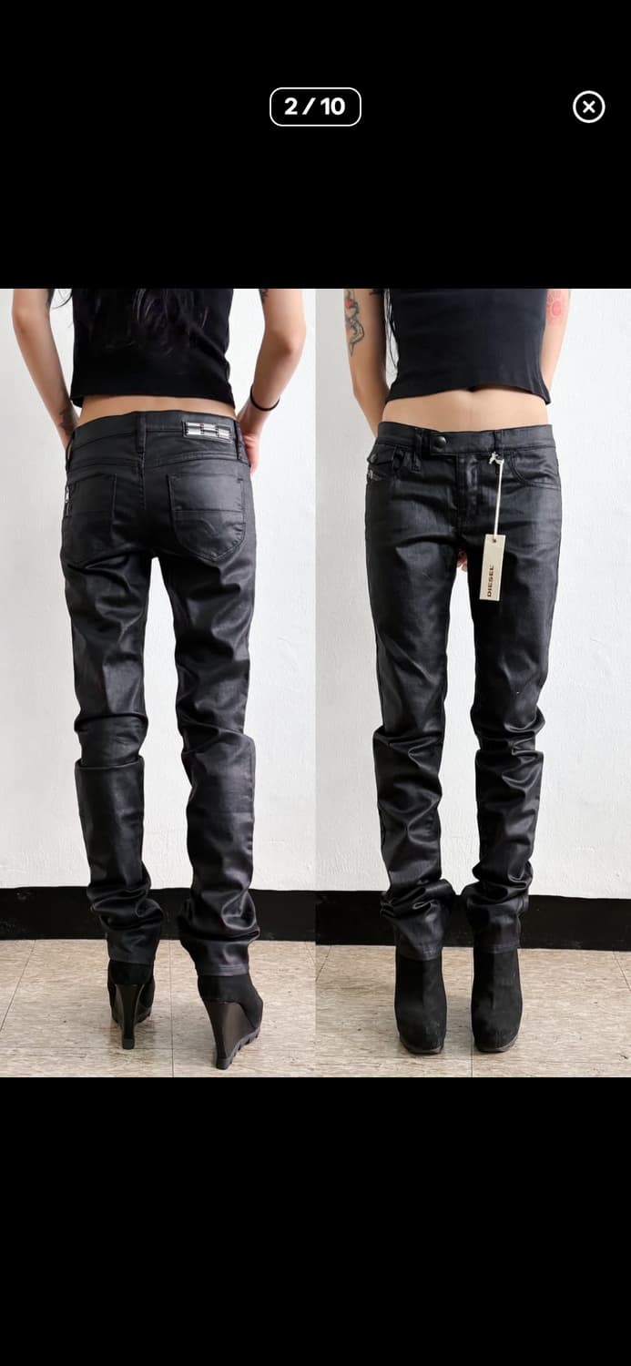 디젤 로우라이즈 코팅진 상품이미지2