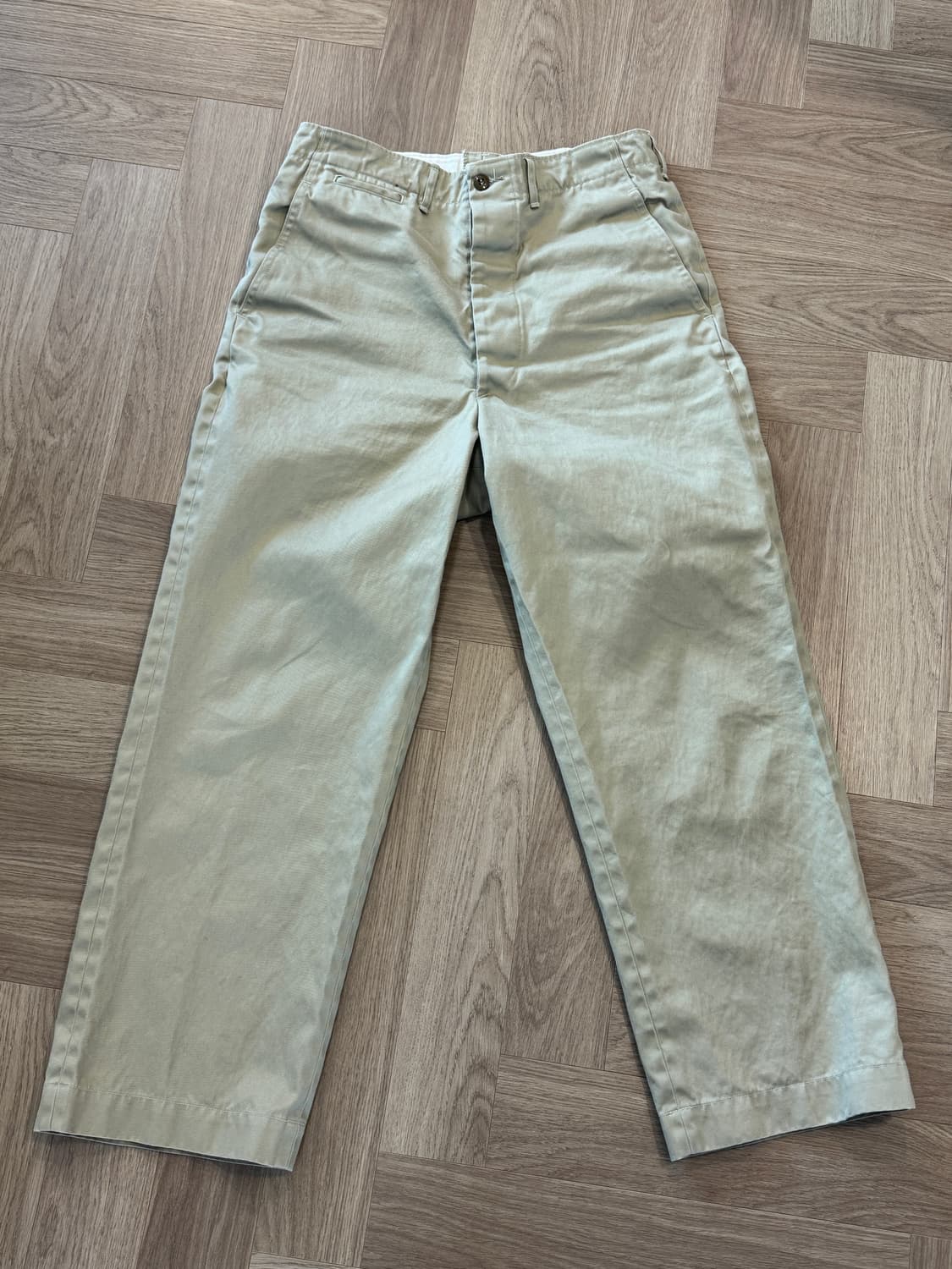 오어슬로우 빈티지핏 아미 트라우저 치노팬츠 - M 상품이미지1