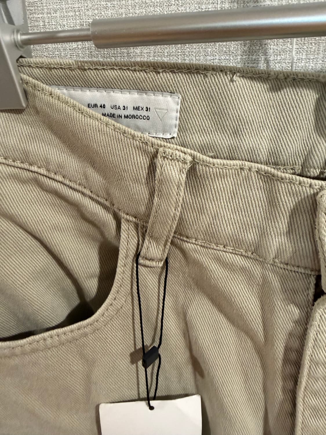 자라 유틸리티 카고 팬츠 베이지  상품이미지3