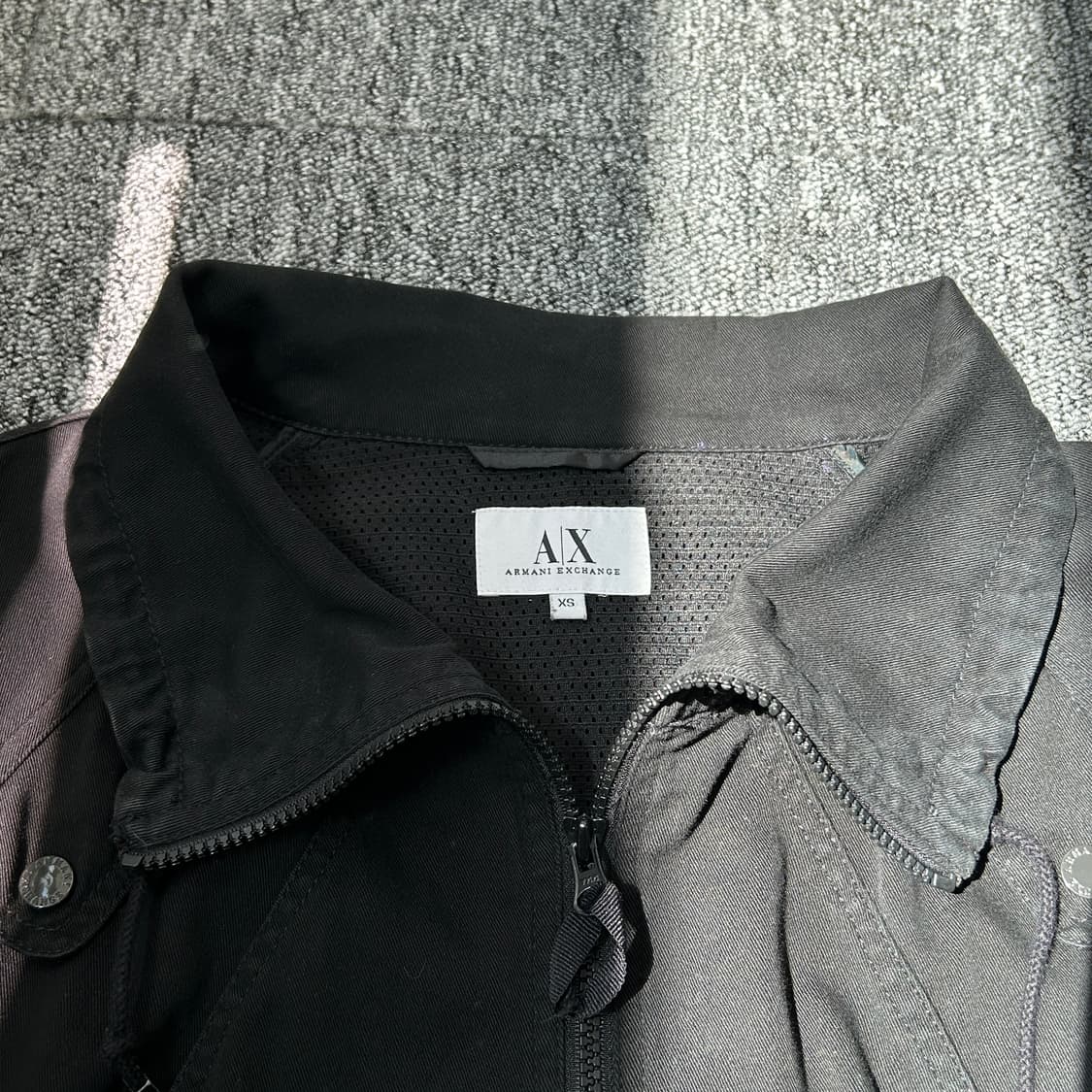 아르마니 익스체인지 투웨이 크롭 자켓 상품이미지4