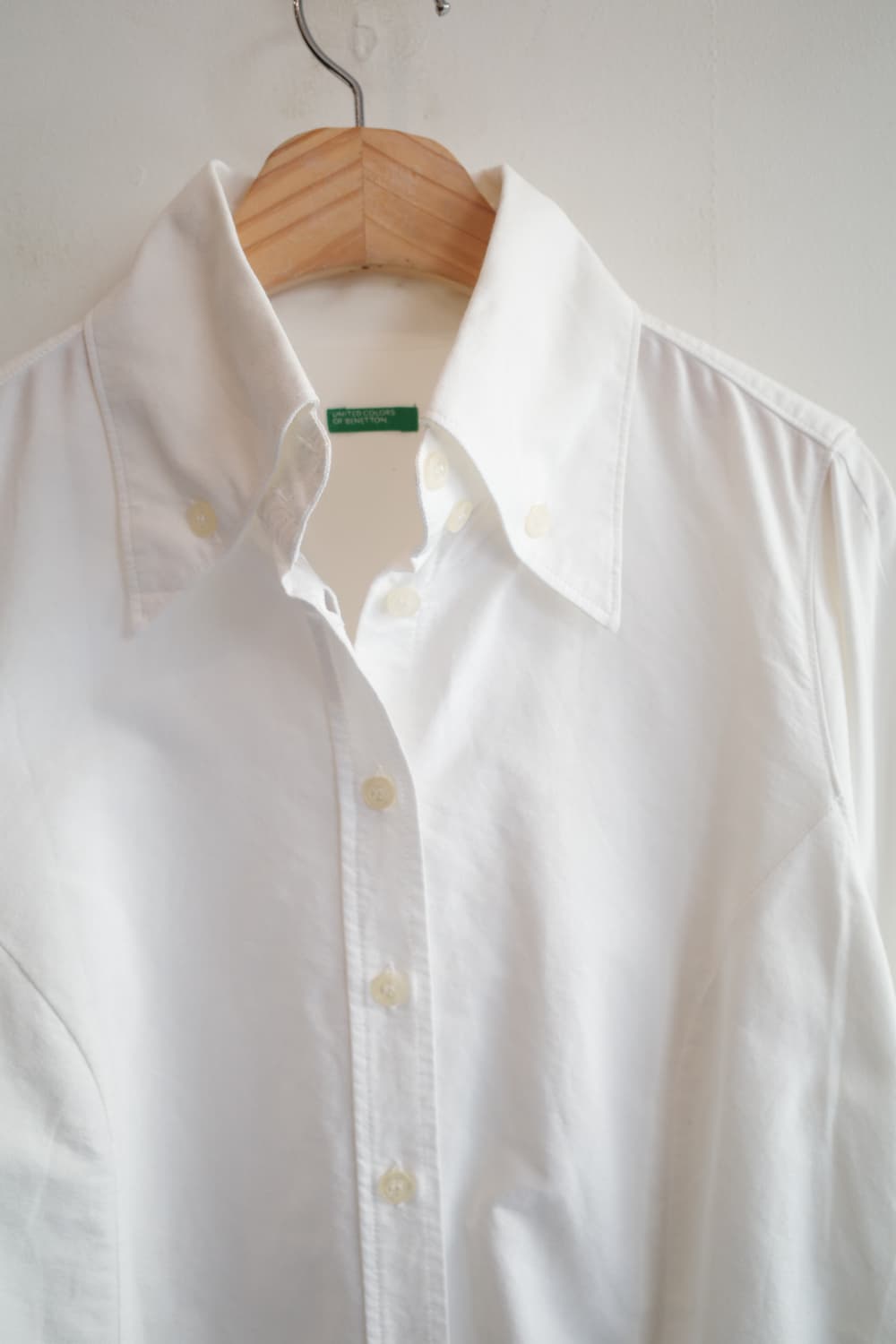 BENETTON 베네통 와이드카라 옥스포드 셔츠 상품이미지2