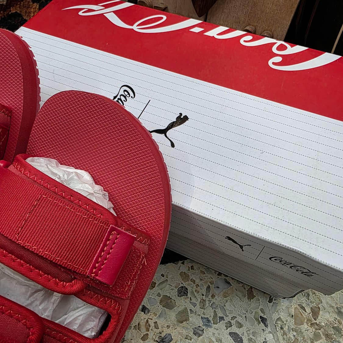 Puma Wilo Coca Cola 샌들 상품이미지6