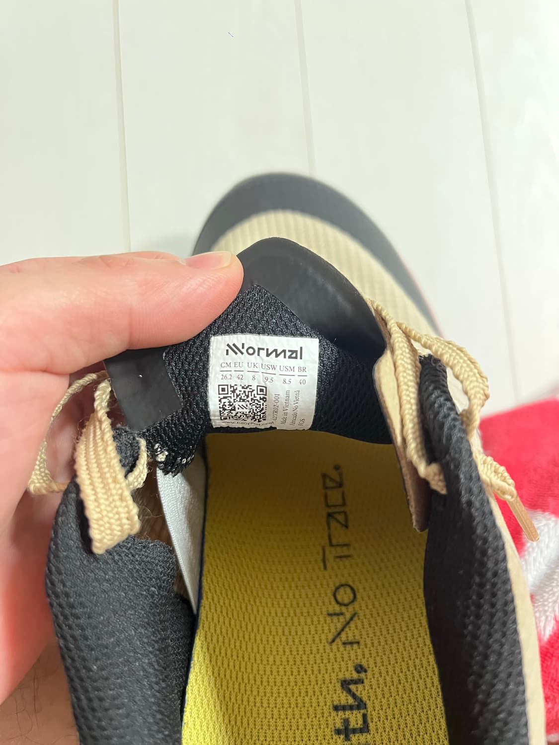 NNORMAL TOMIR 2.0 (BEIGE) _ US 8.5 = 260 상품이미지8