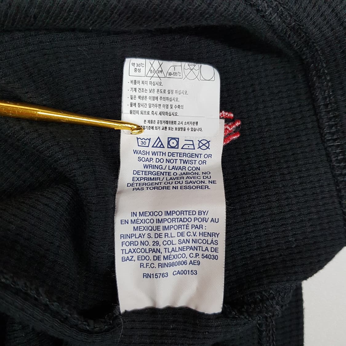 폴로 랄프로렌  레드 포인트 로고 반팔 티셔츠 XL사이즈 상품이미지5