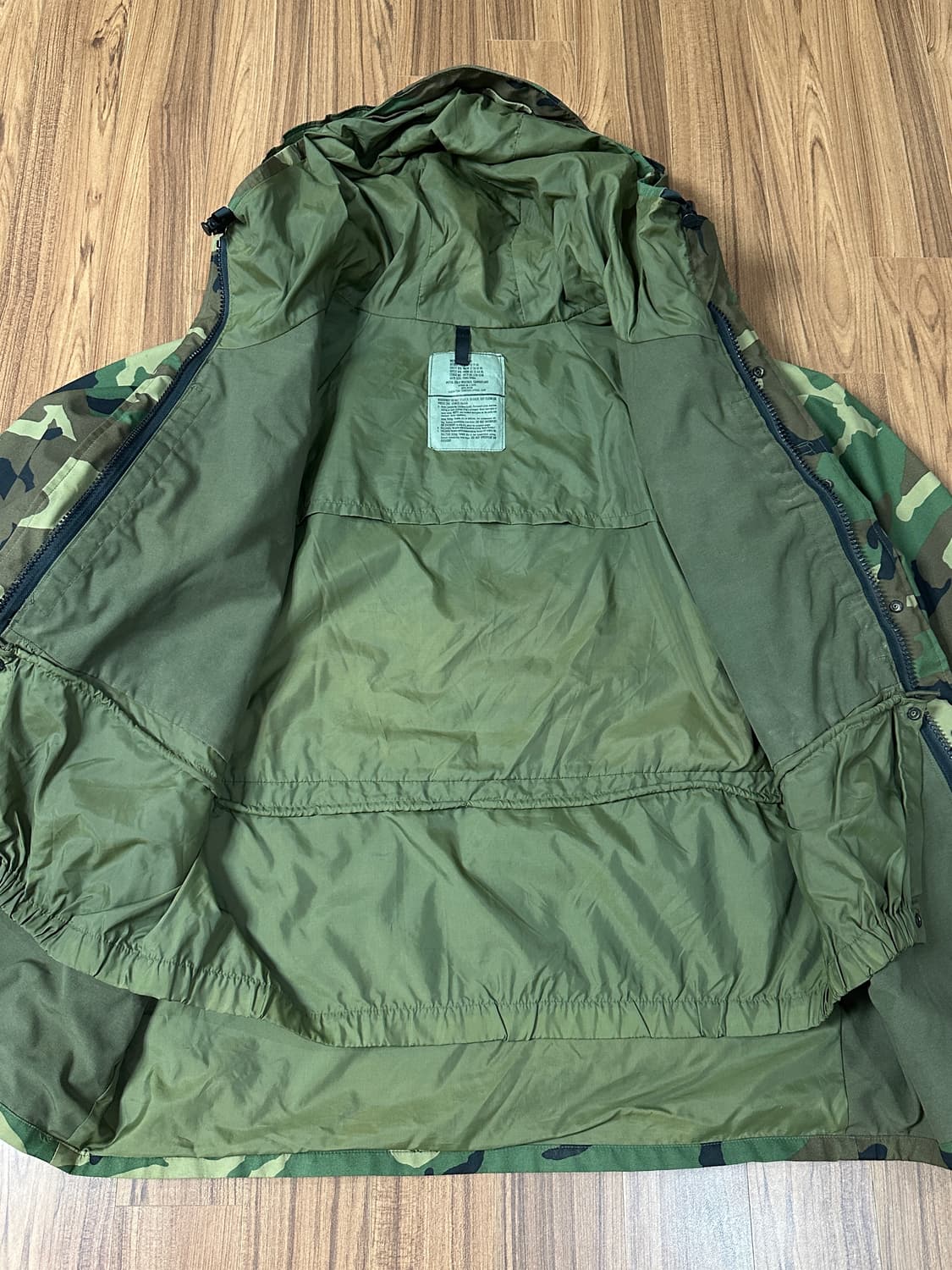 미군 오리지널 우드랜드 고어텍스 콜드파카 M-R 상품이미지9