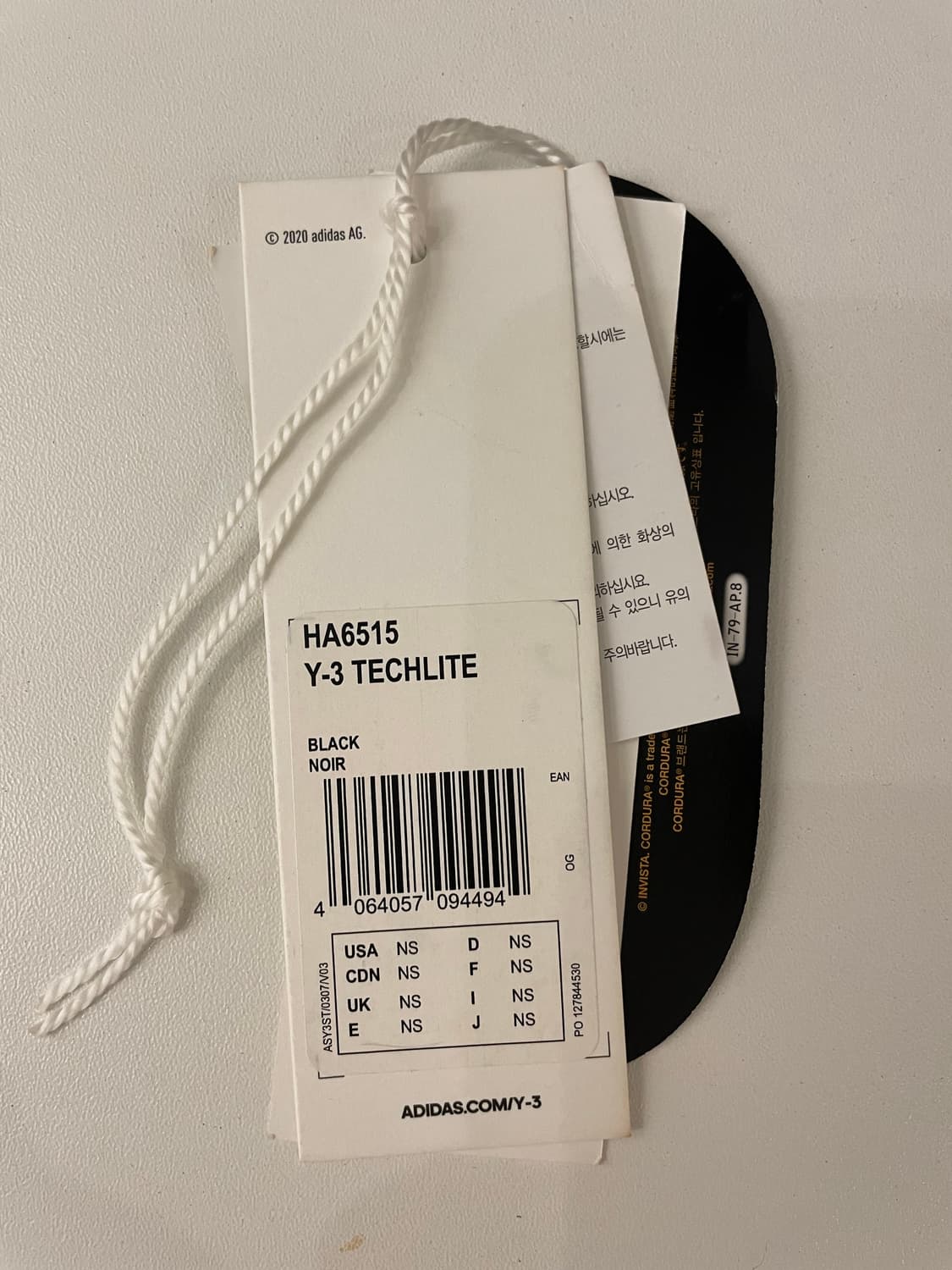 Y-3 테크라이트 백팩 블랙 상품이미지4