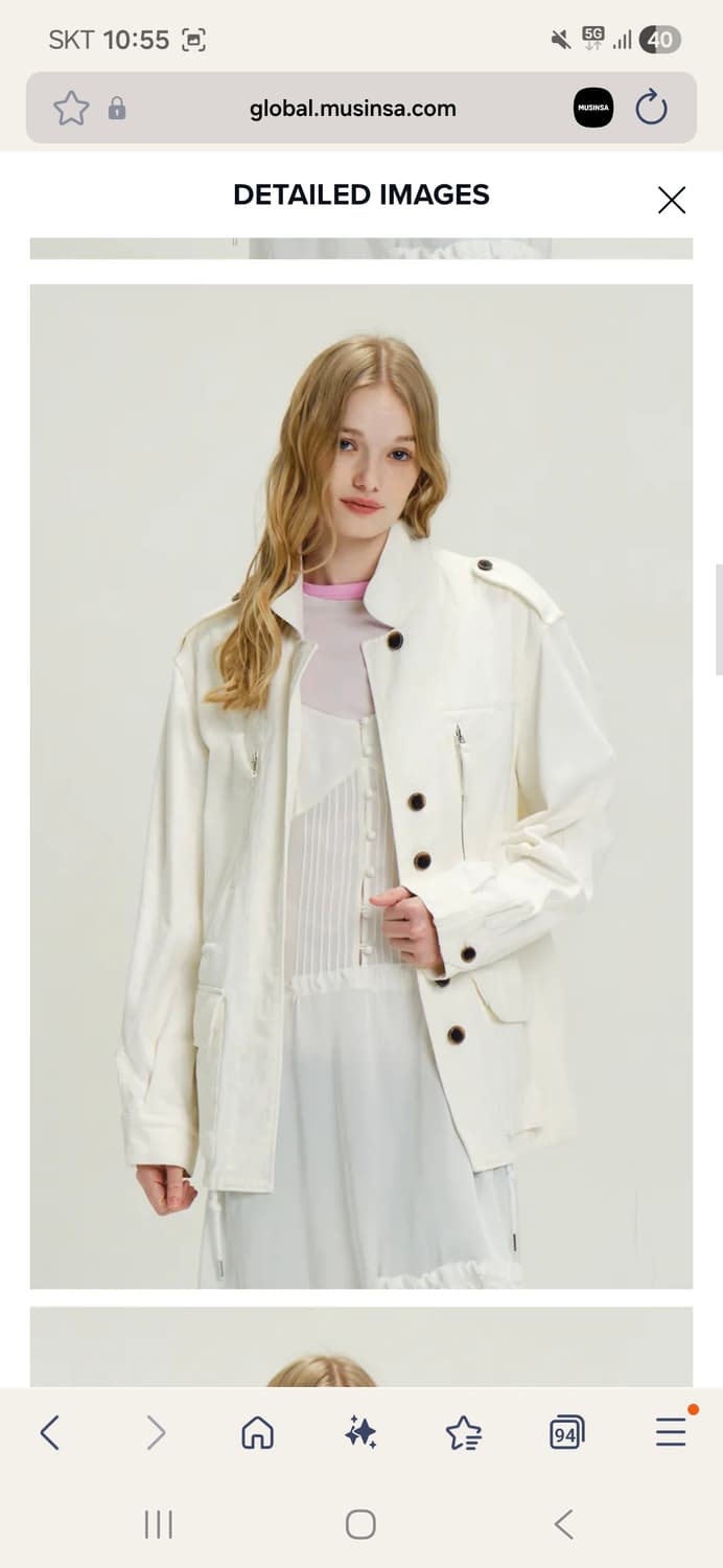 레이버러스 오버핏 헌팅 자켓 상품이미지3