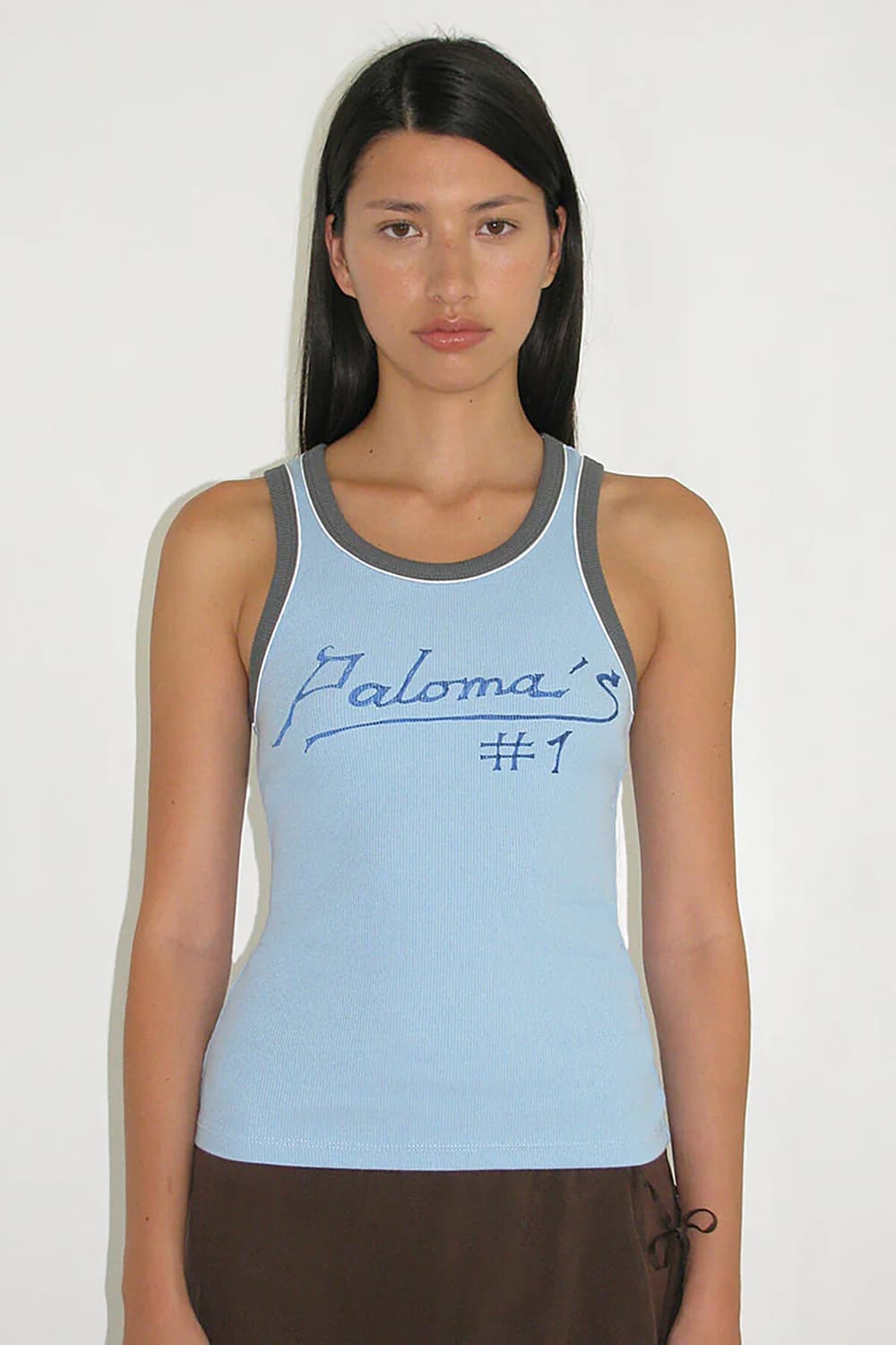 [M]팔로마울 paloma #1 슬리브리스 탑 상품이미지3