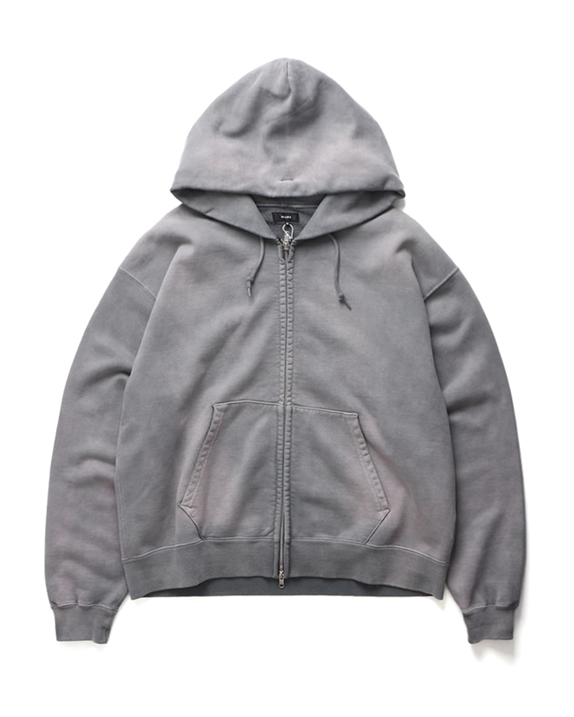 빔즈 BEAMS Wide Short Fit Faded hoodie 상품이미지2