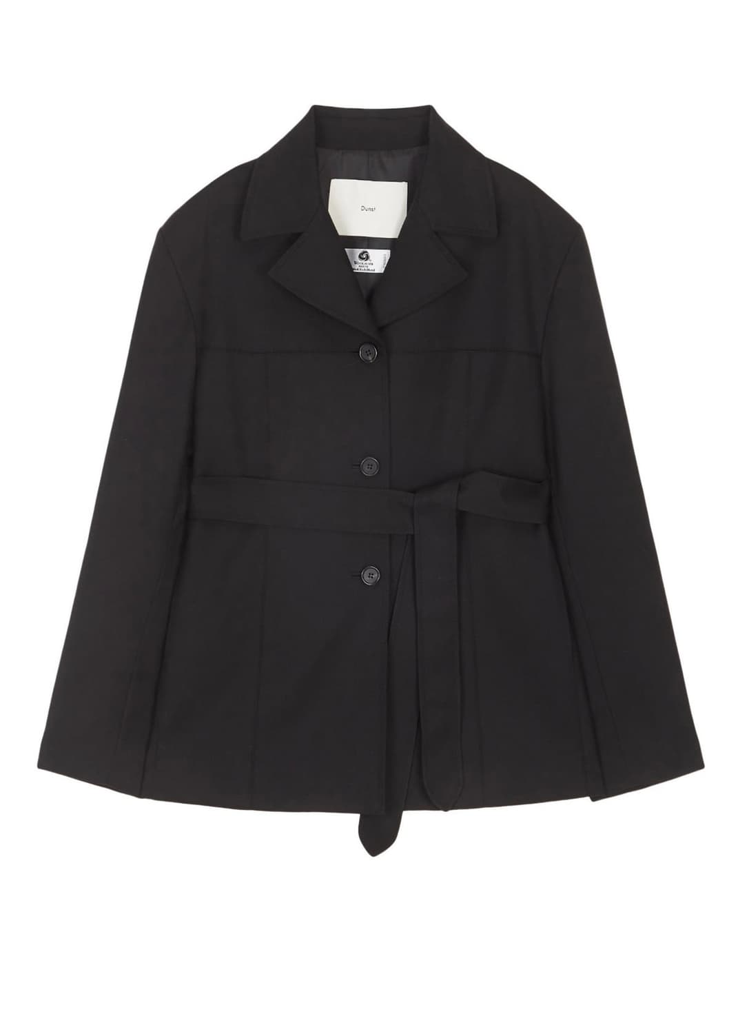 wide collar belted wool jacket 상품이미지7