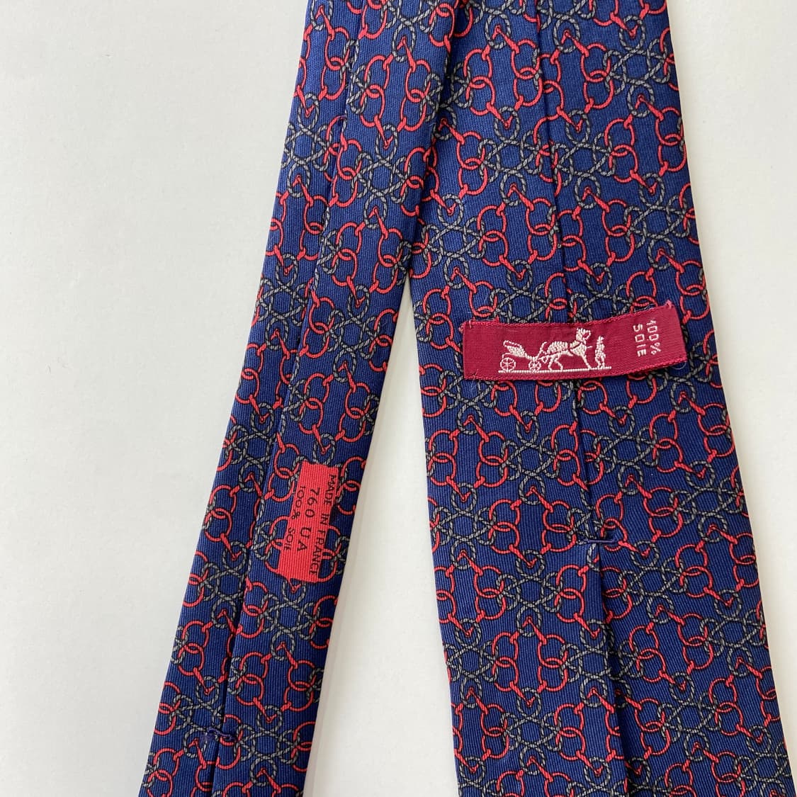 에르메스 명품 정품넥타이(HERMES) 8.3cm 상품이미지5