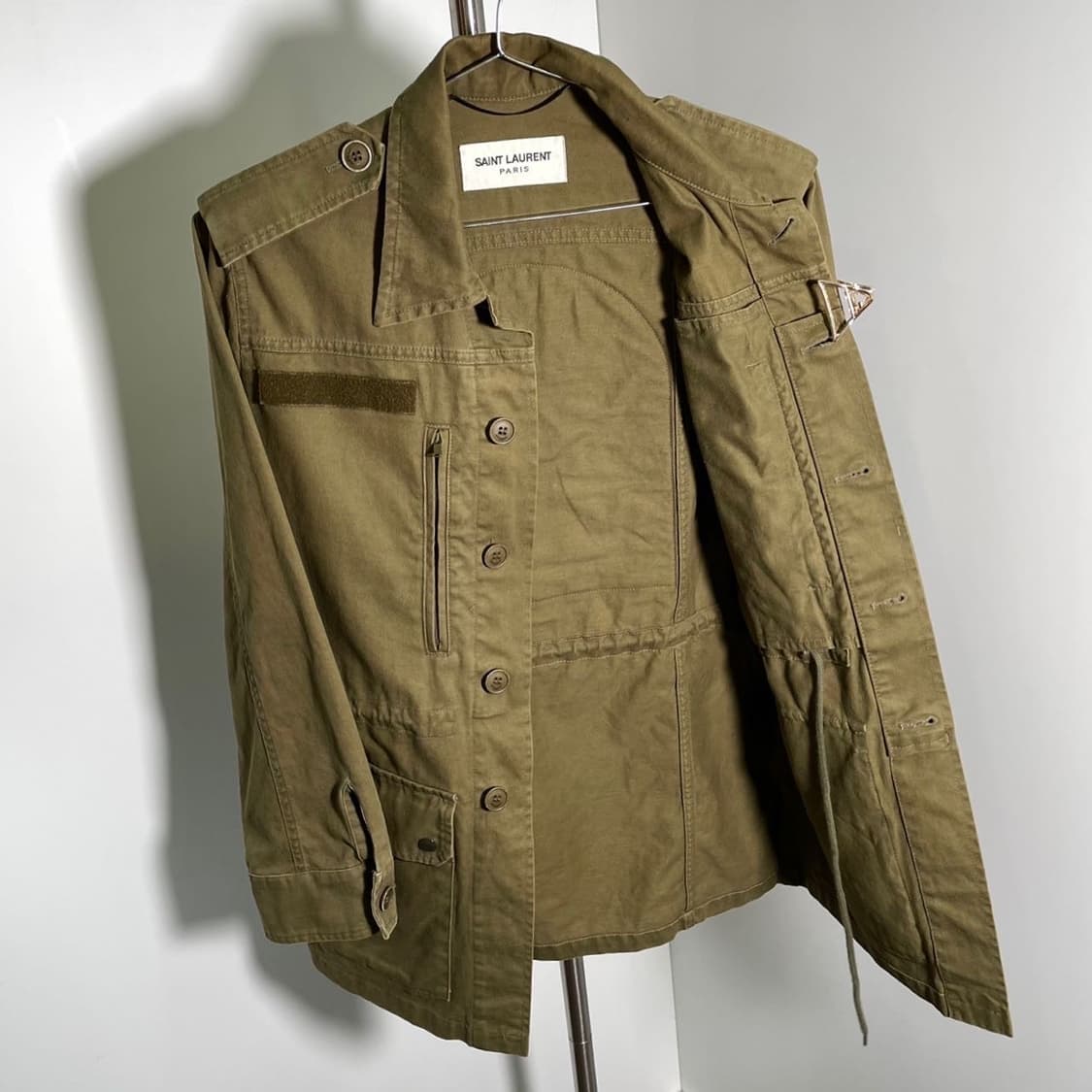 생로랑 샤크 패치 야상 상품이미지9