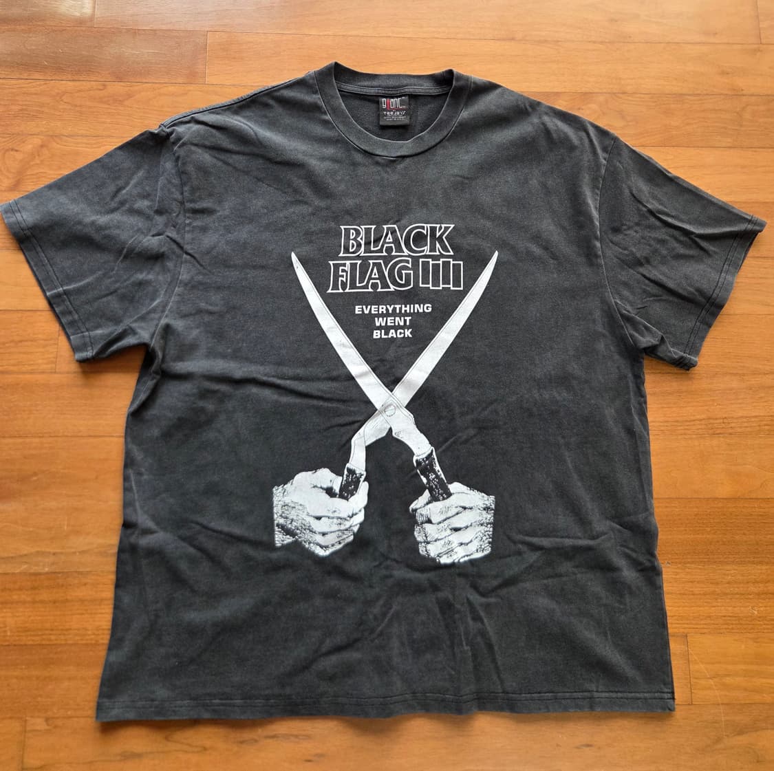 블랙플래그 밴드티 (리프린트) [xl] 상품이미지1